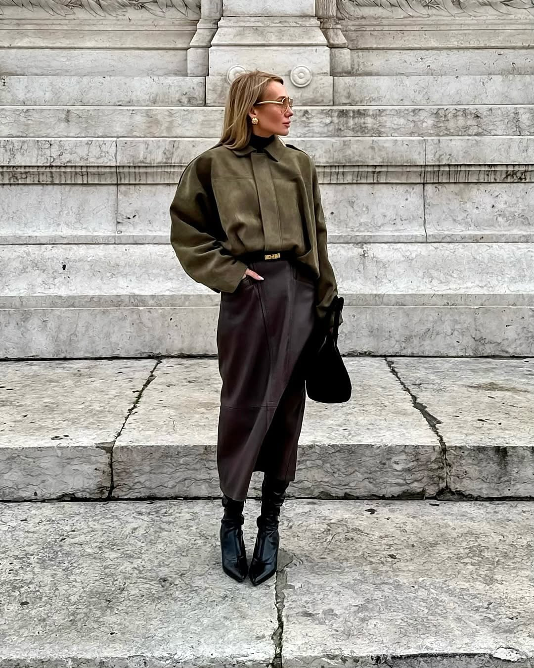 Veste en suédine avec fermeture éclair et col classique à coupe décontractée pour femme