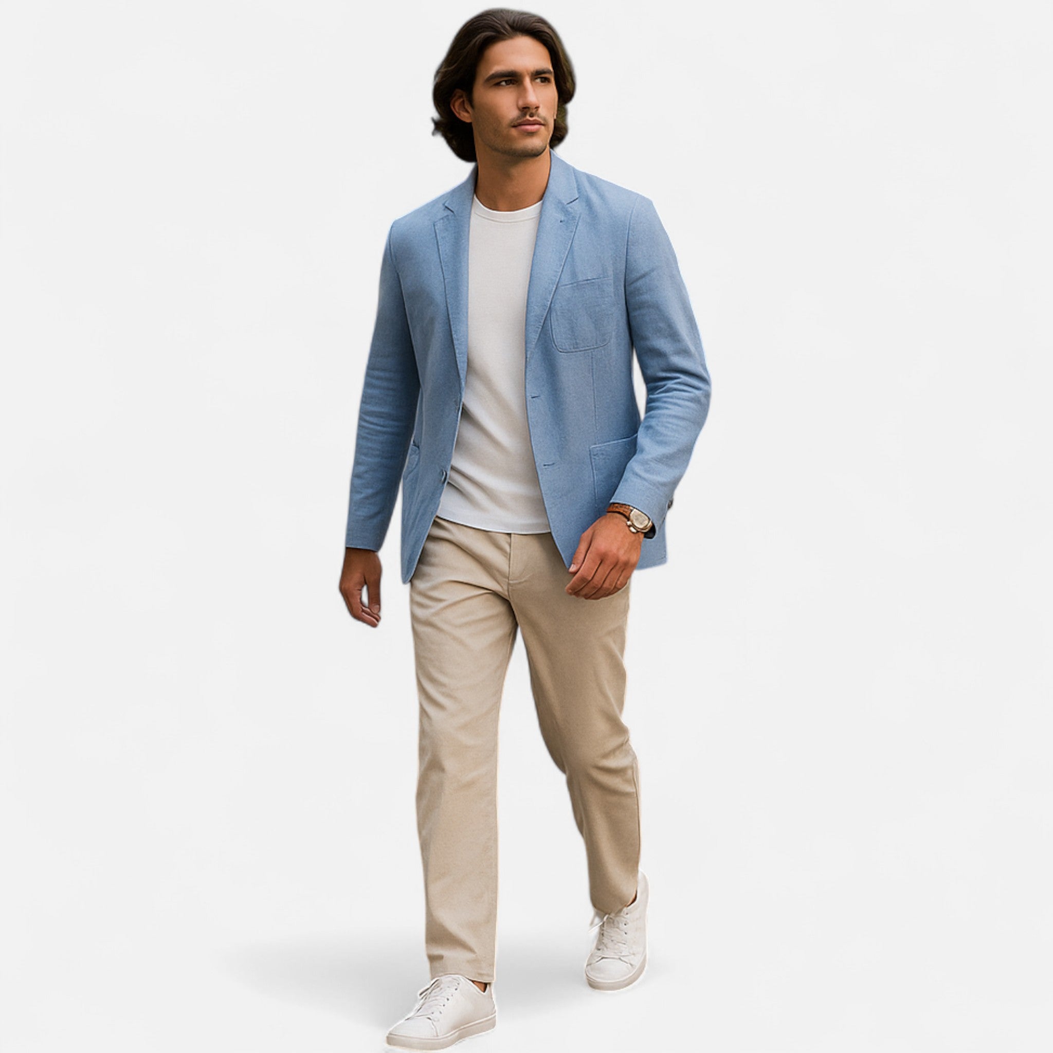 Eliaro Moda | Blazer Casual Uomo Eleganza Senza Tempo in Lino