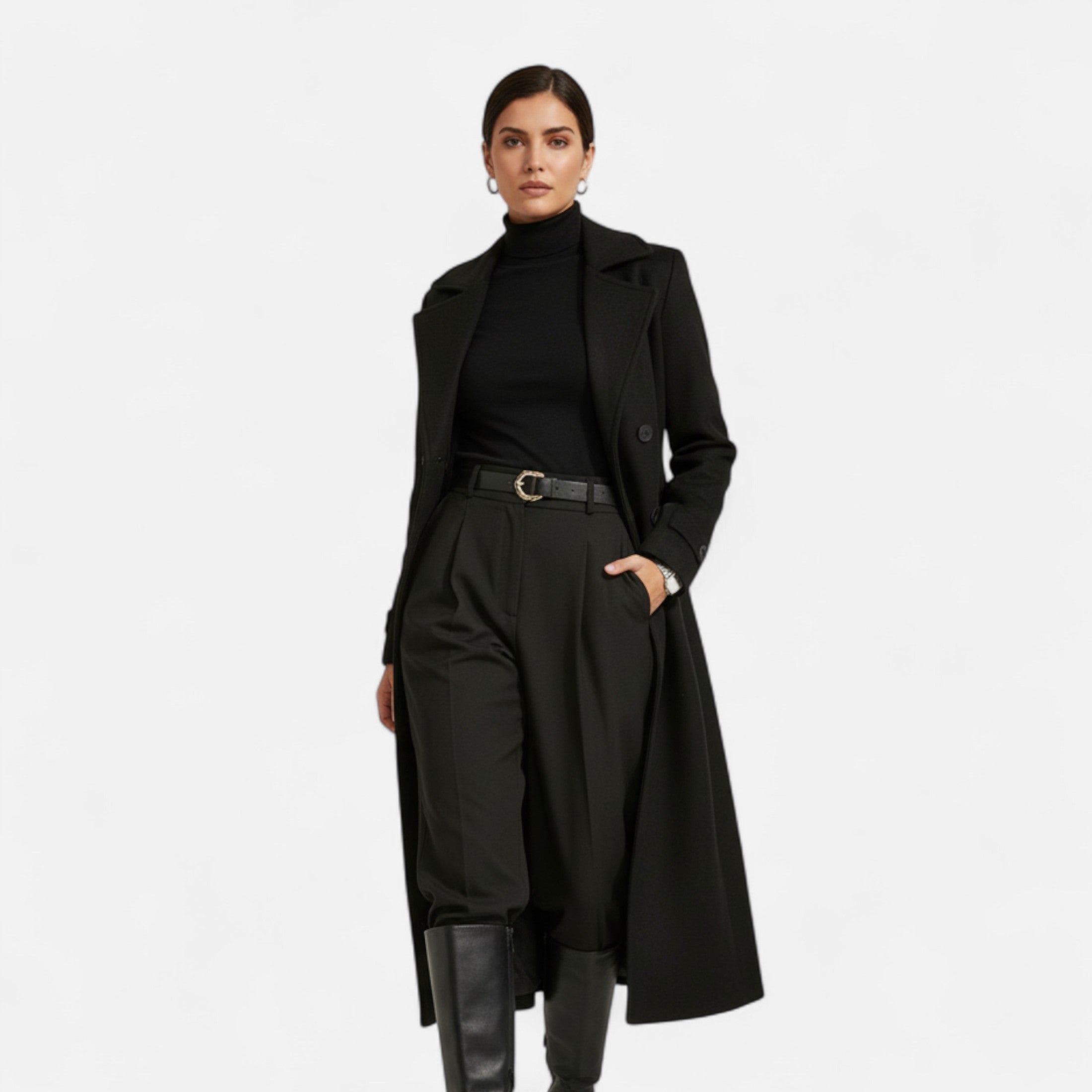 Eliaro Moda | Abrigo Largo de Invierno para Mujer