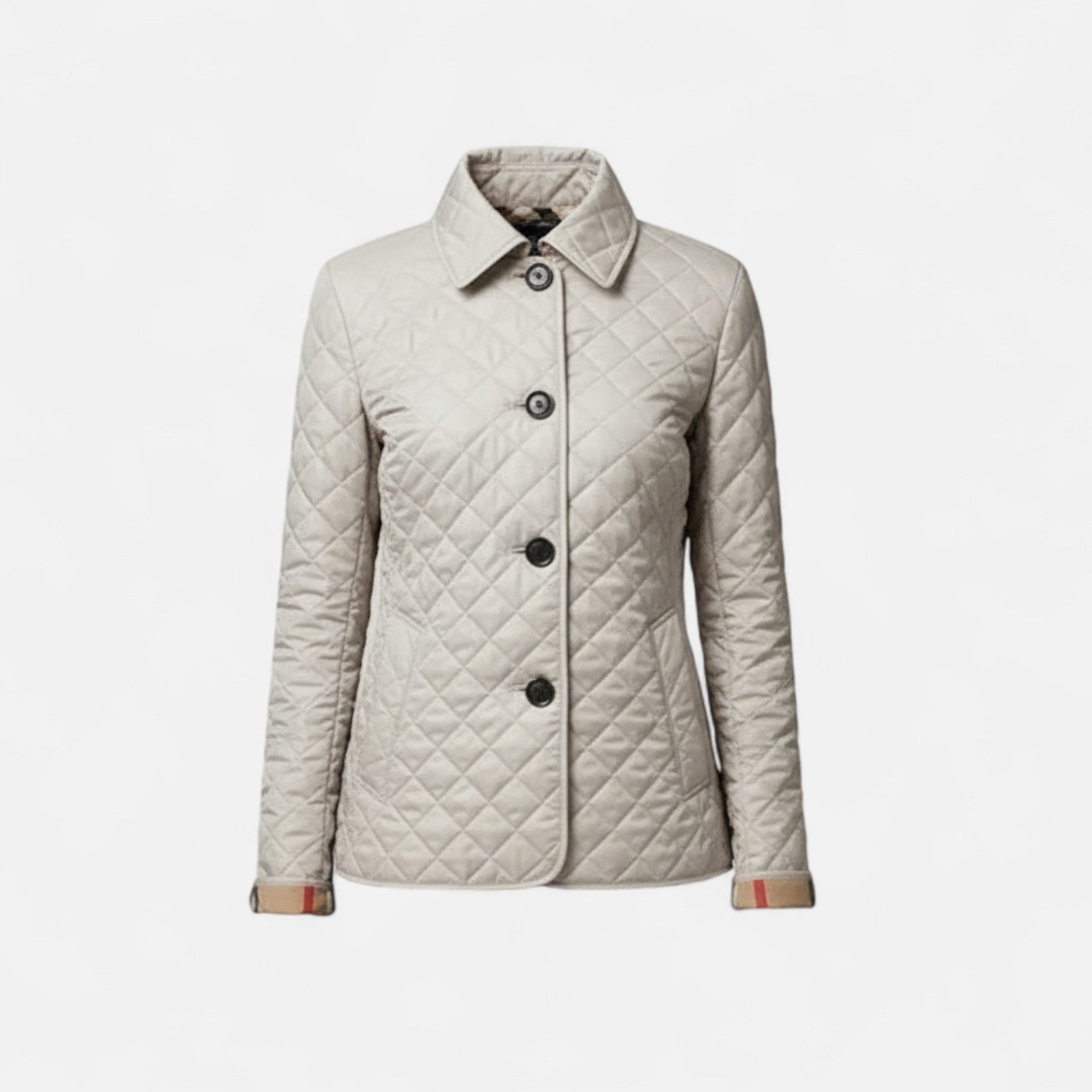 Eliaro Moda | Chaqueta Acolchada Mujer Cuello Solapa Elegante