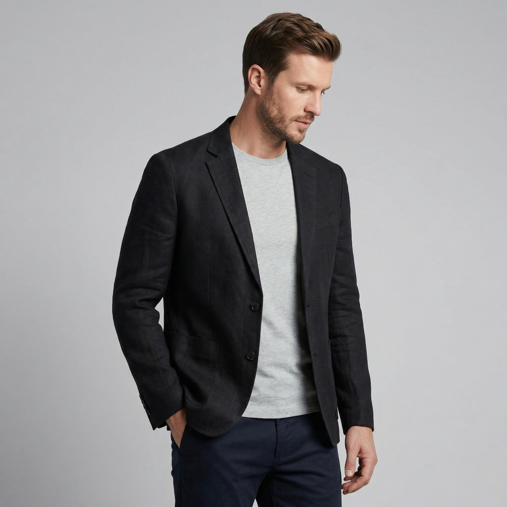 Blazer di lino uomo | giacca leggera per eventi