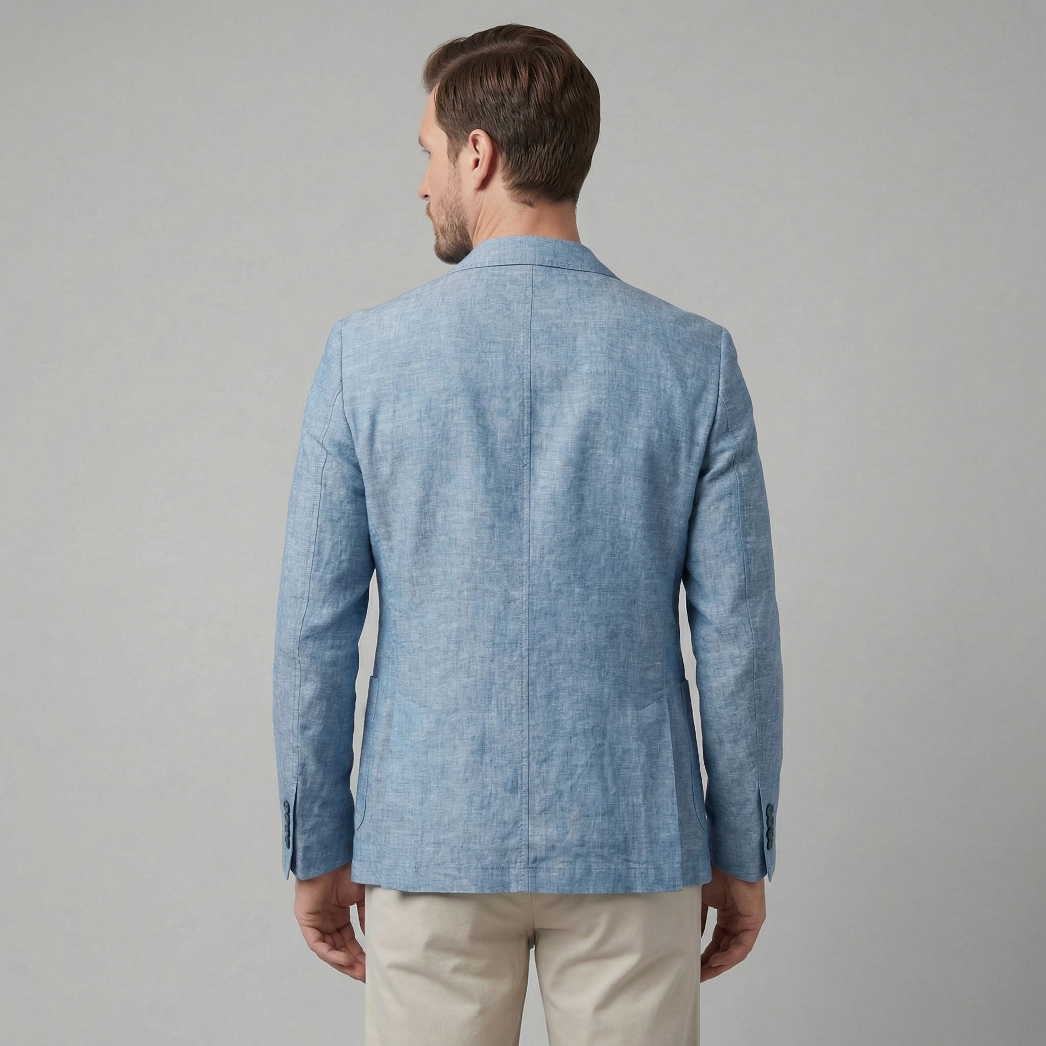 Blazer de lino hombre | chaqueta ligera para eventos