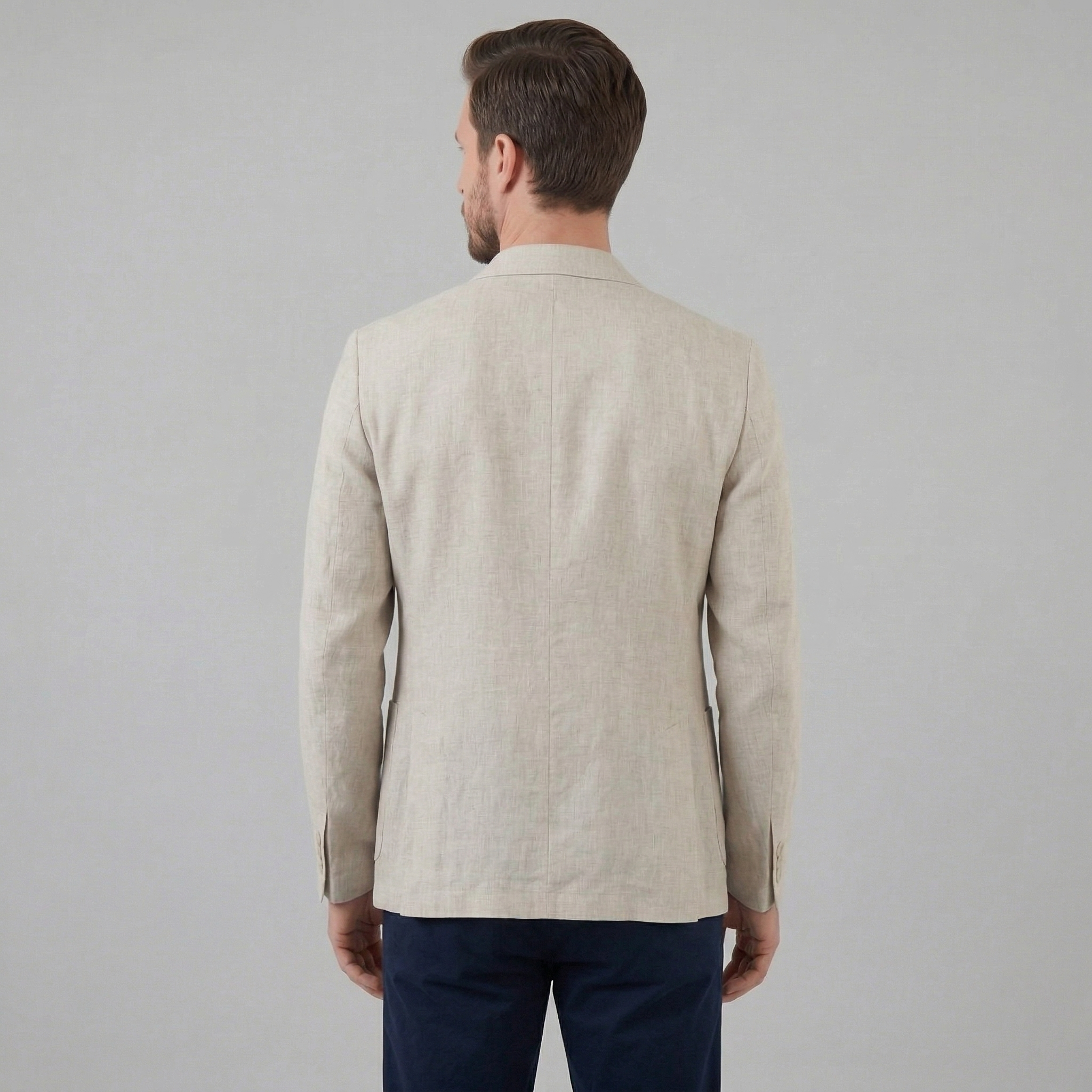 Blazer de lino hombre | chaqueta ligera para eventos