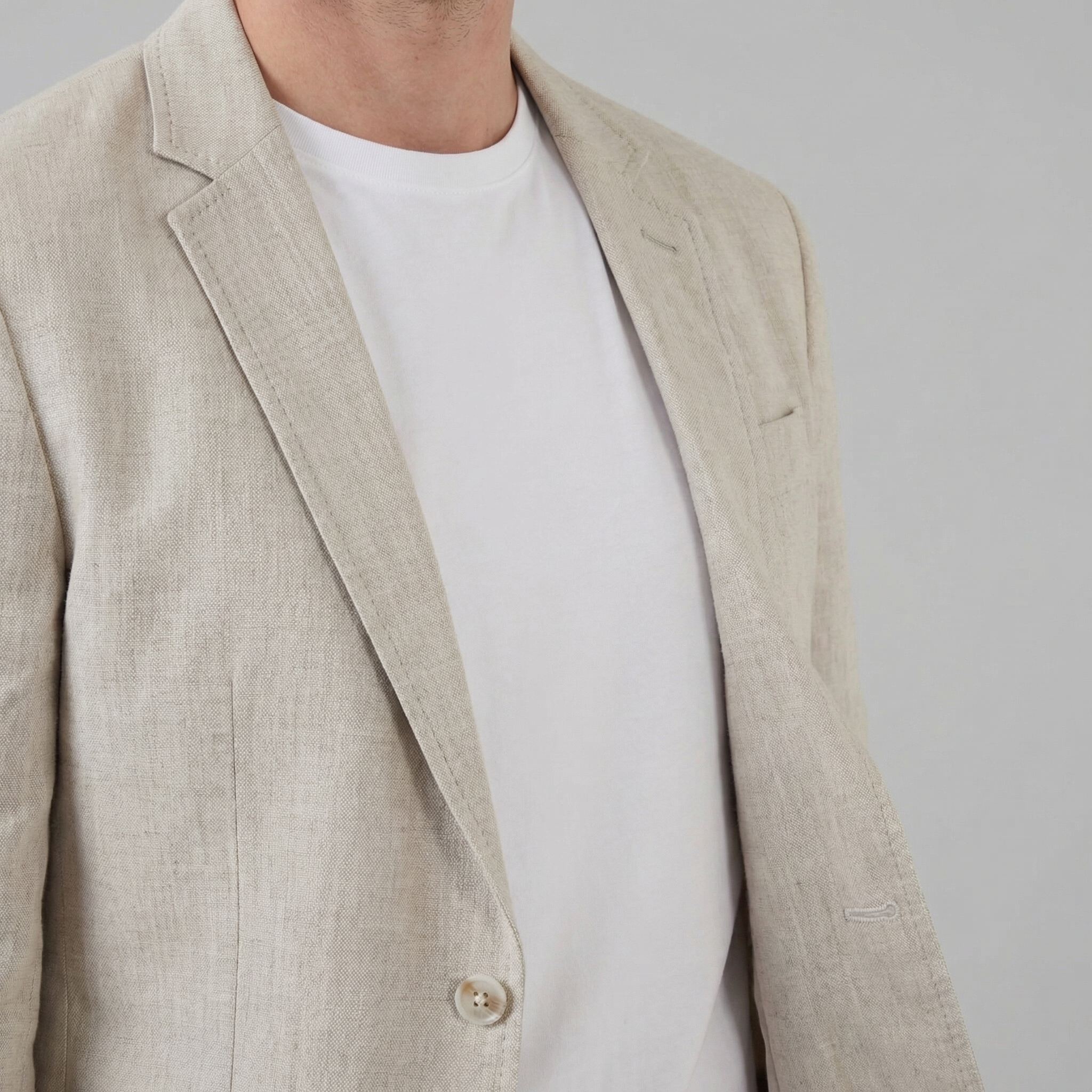 Blazer de lino hombre | chaqueta ligera para eventos