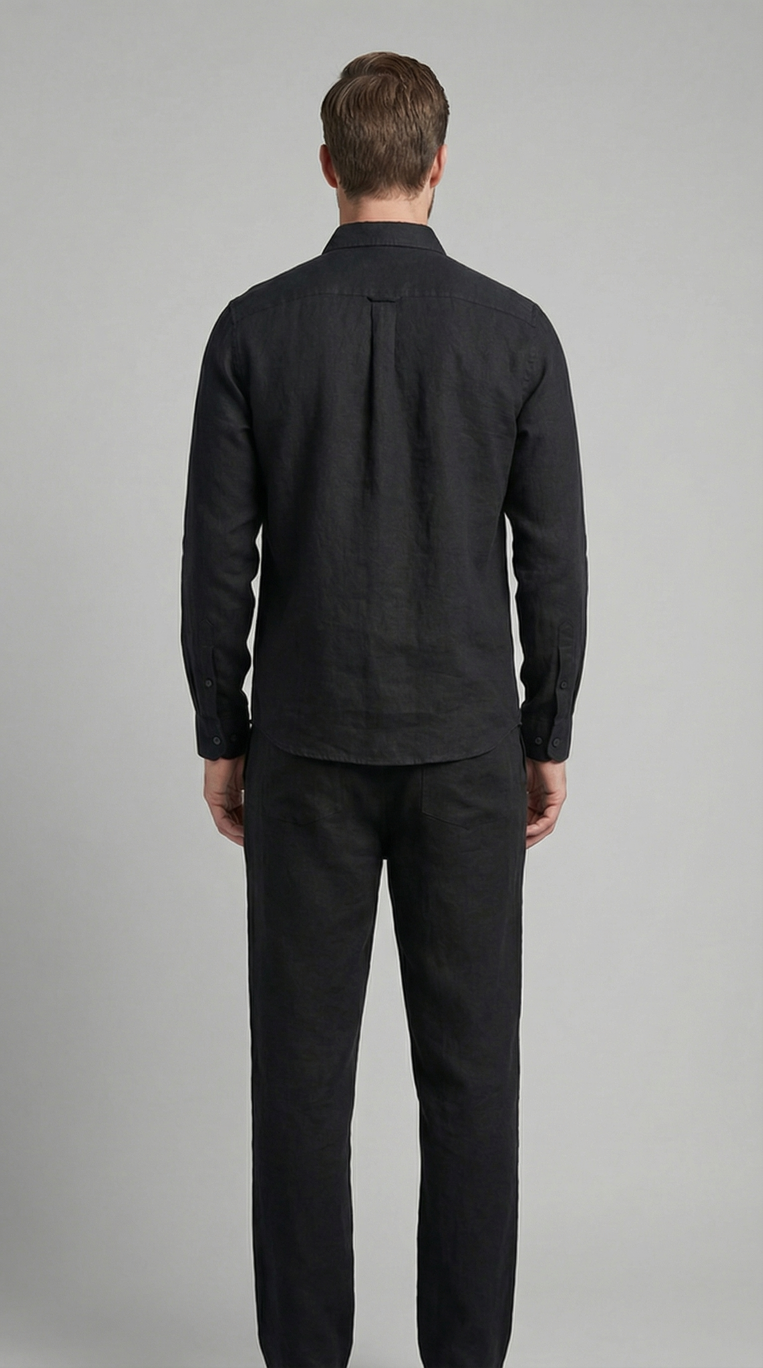 Men's linen set | two-piece slim fit set