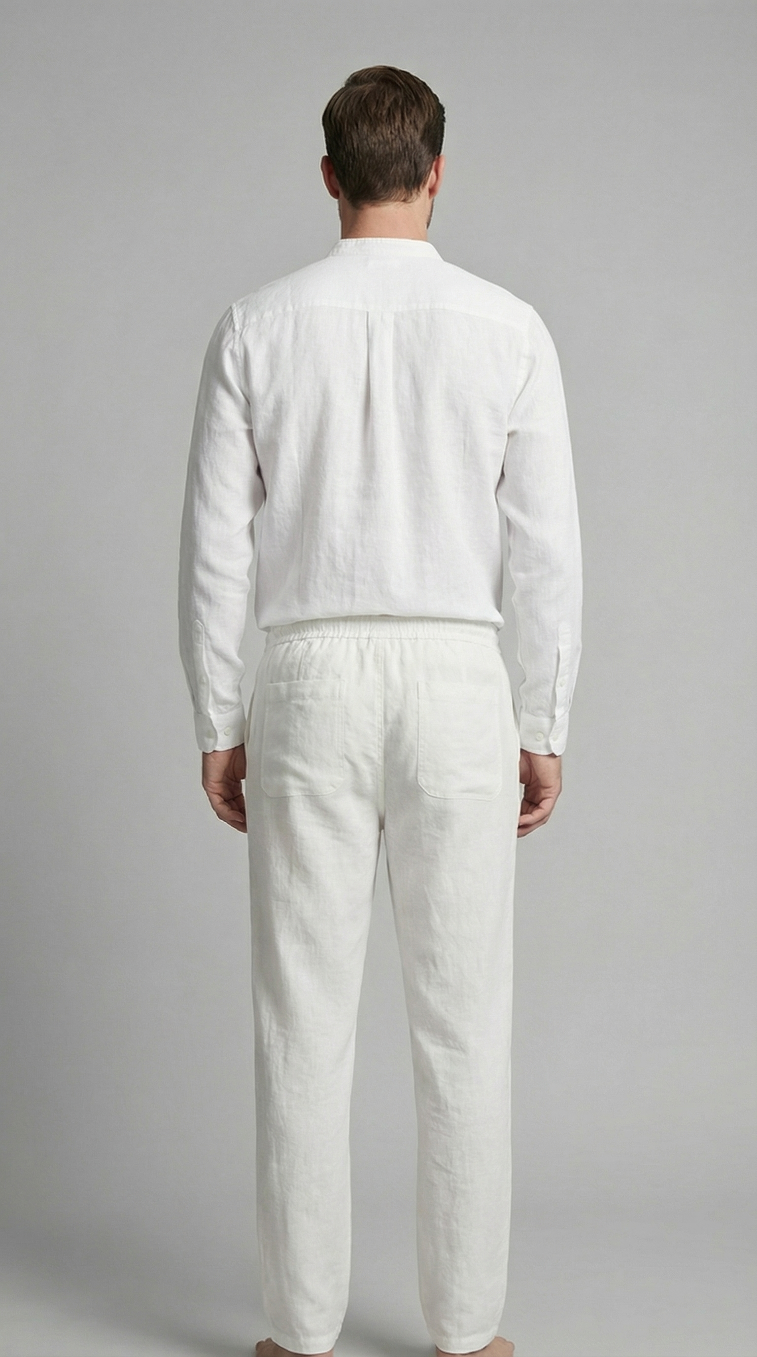 Men's linen set | two-piece slim fit set