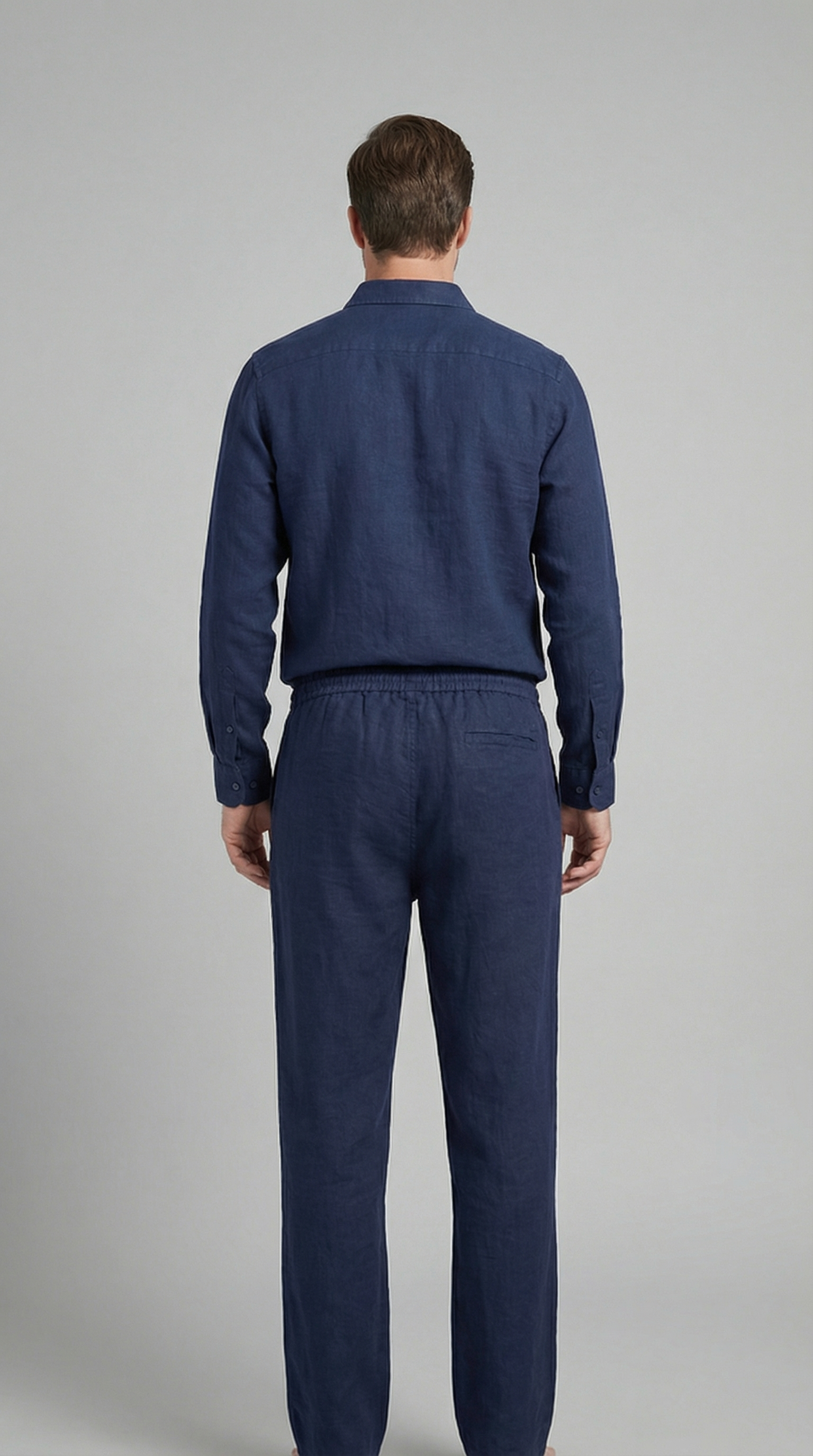 Men's linen set | two-piece slim fit set
