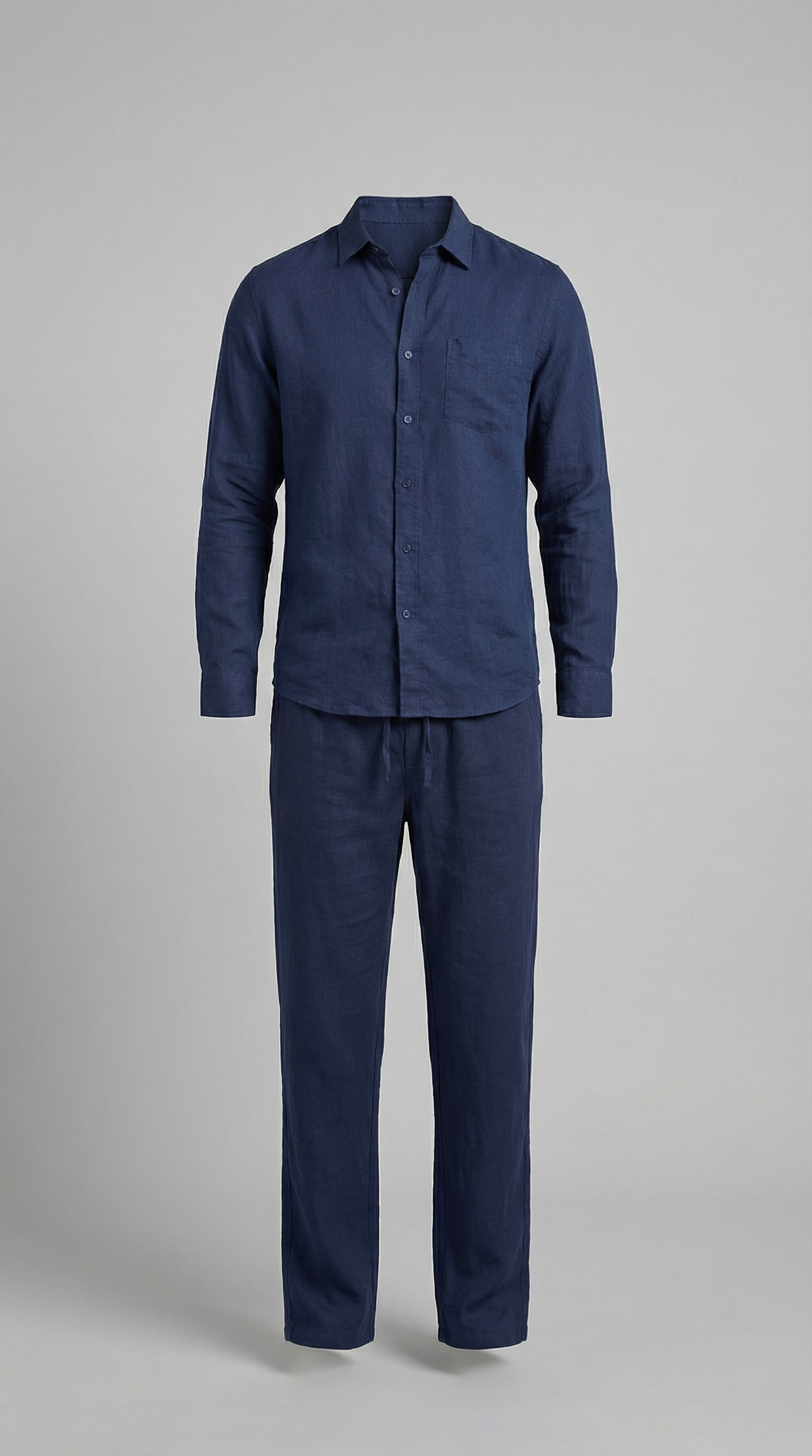 Men's linen set | two-piece slim fit set