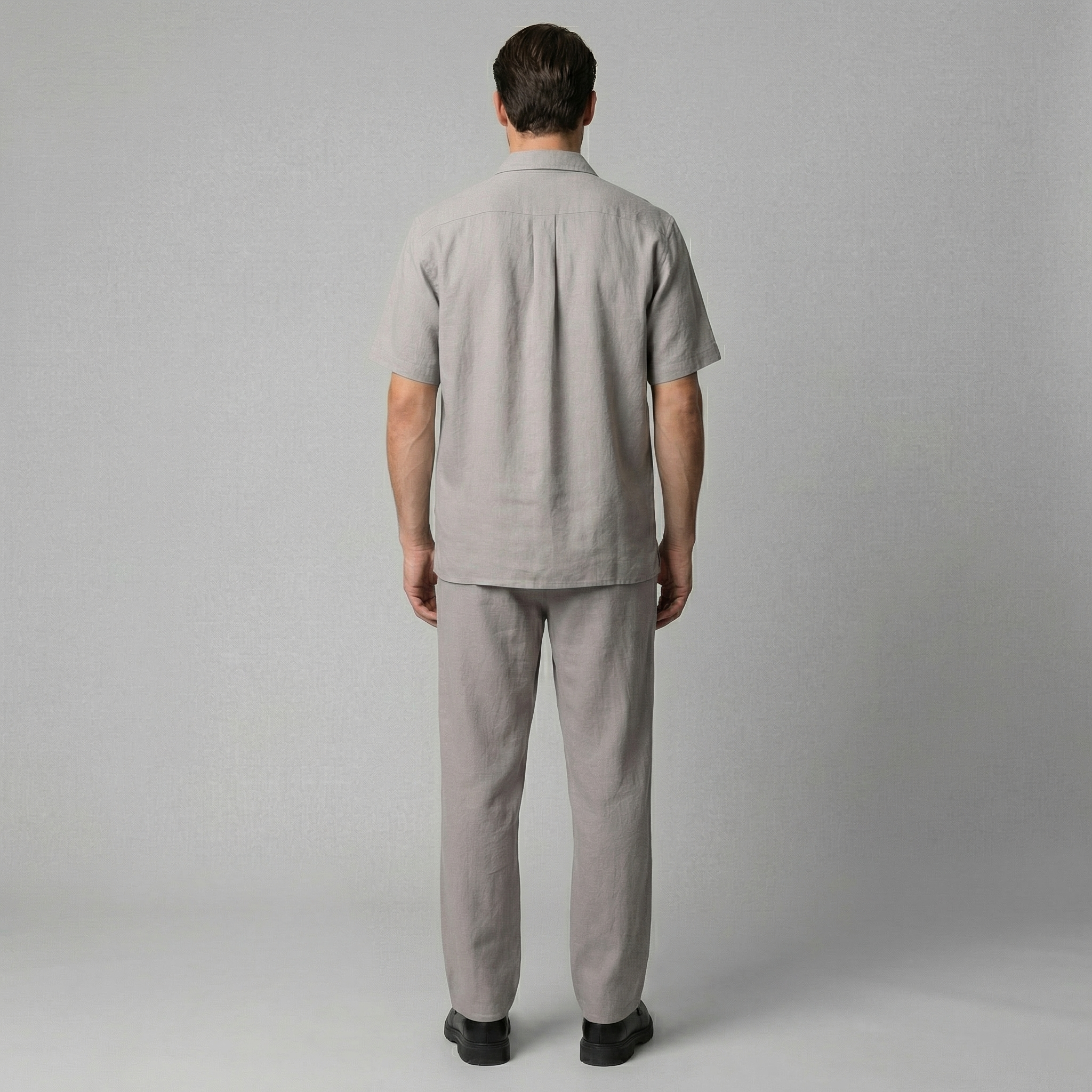 Pantalón lino hombre | ajuste entallado para playa