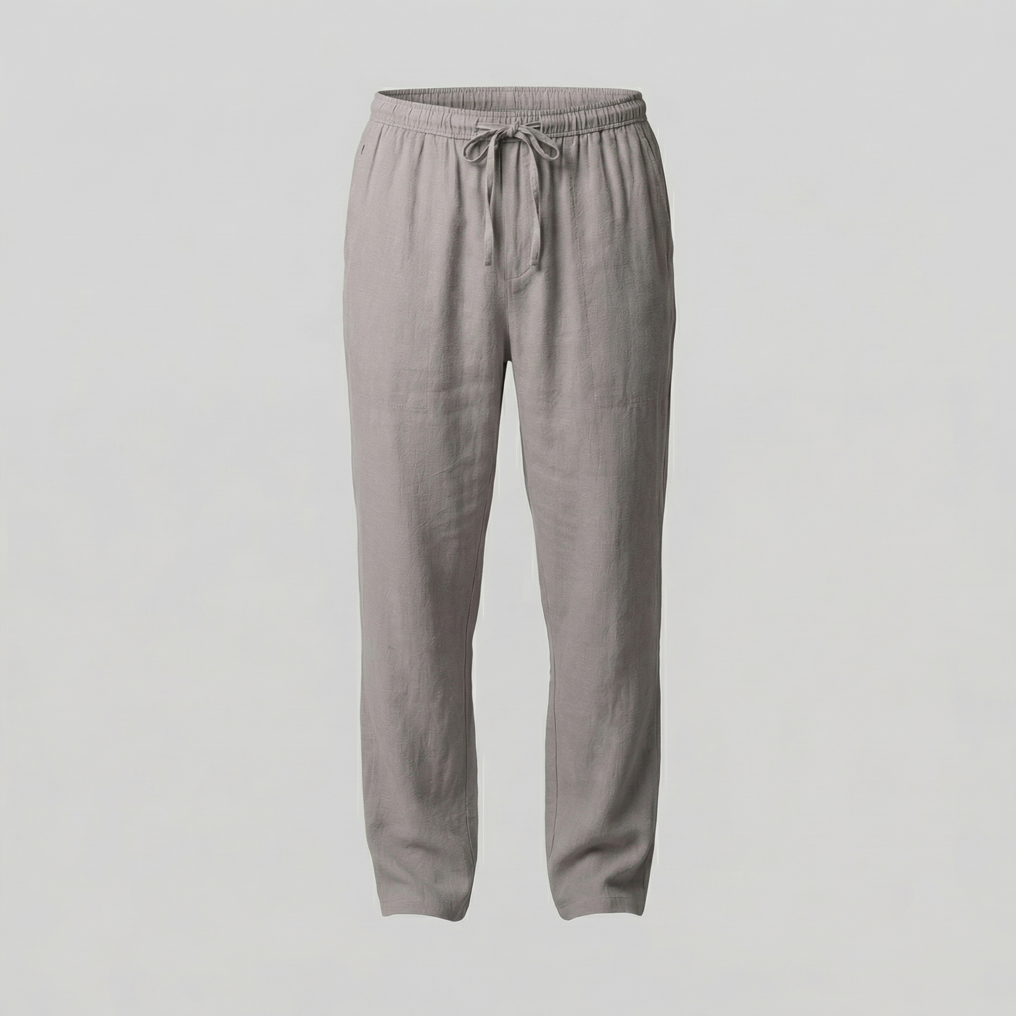 Pantalón lino hombre | ajuste entallado para playa