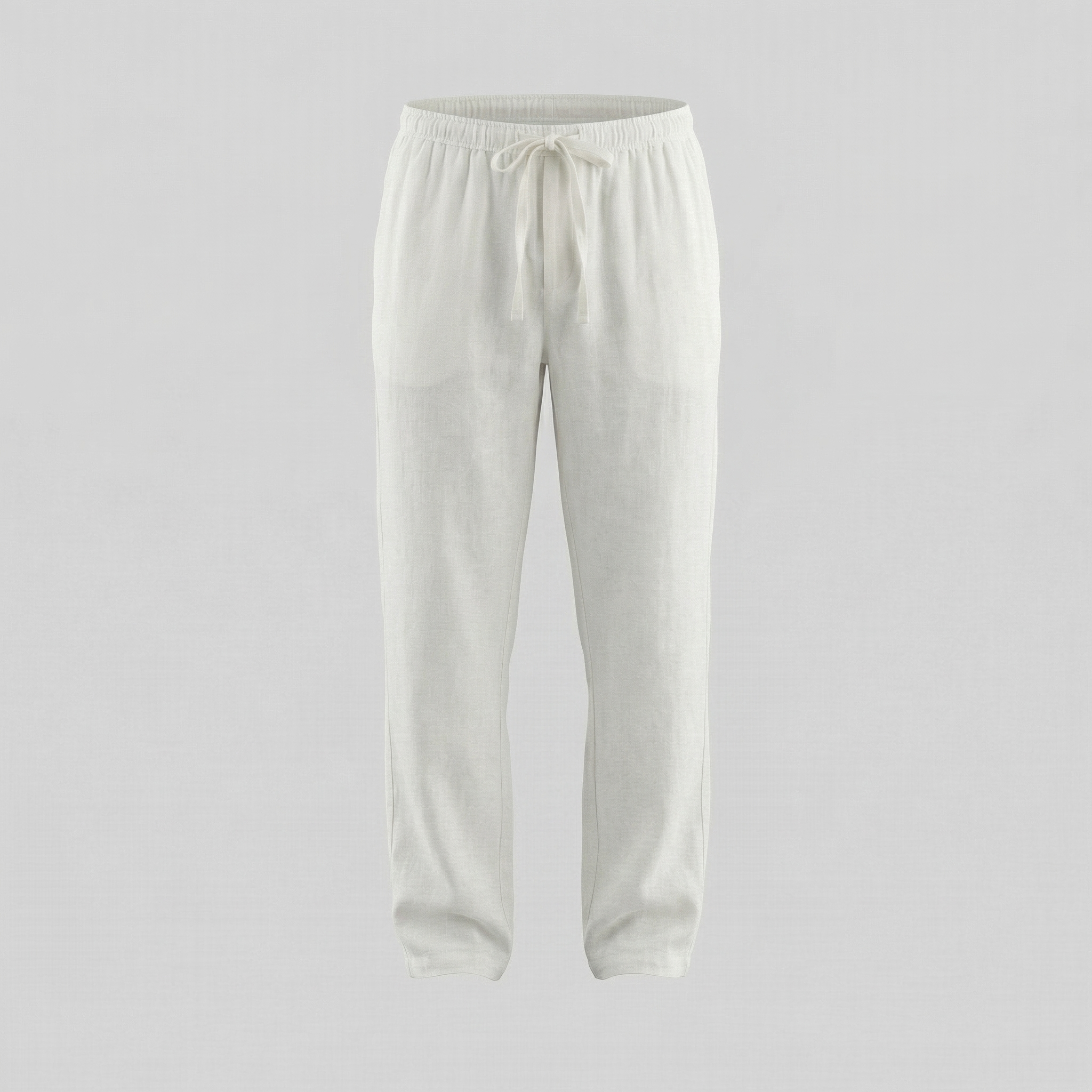 Pantalón lino hombre | ajuste entallado para playa