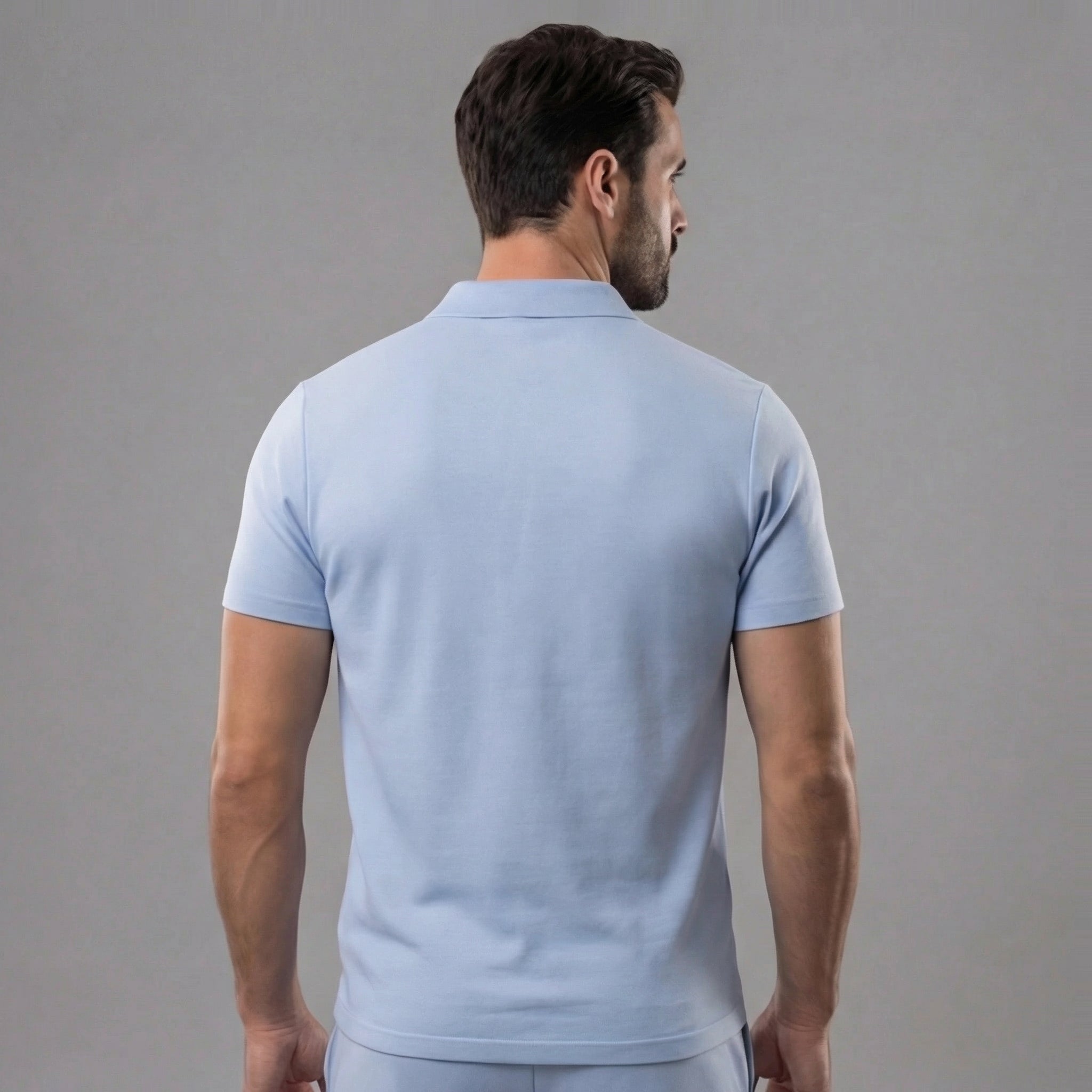 Ensemble polo et short homme | coton décontracté quotidien