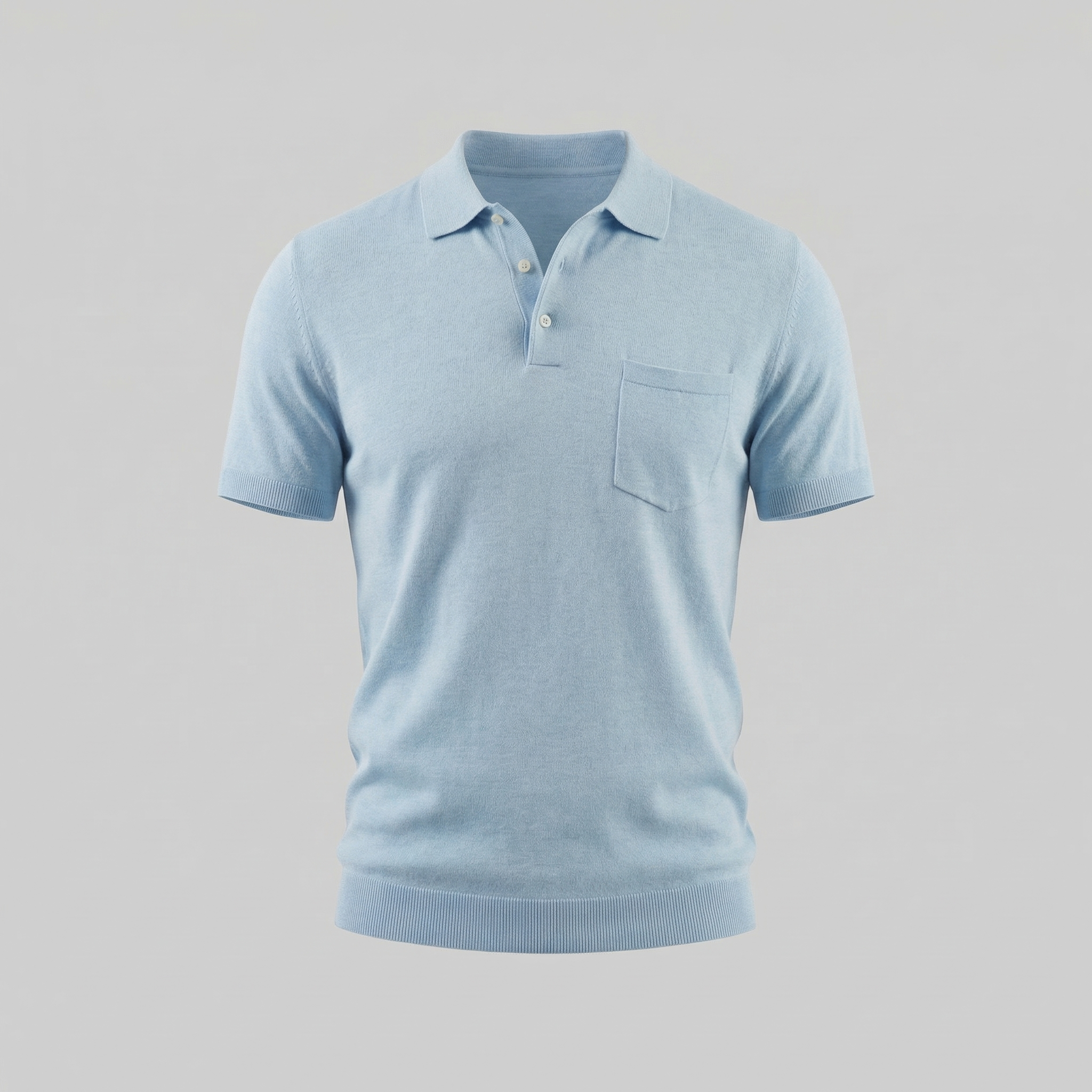 Men's short sleeve polo | relaxed summer t-shirt