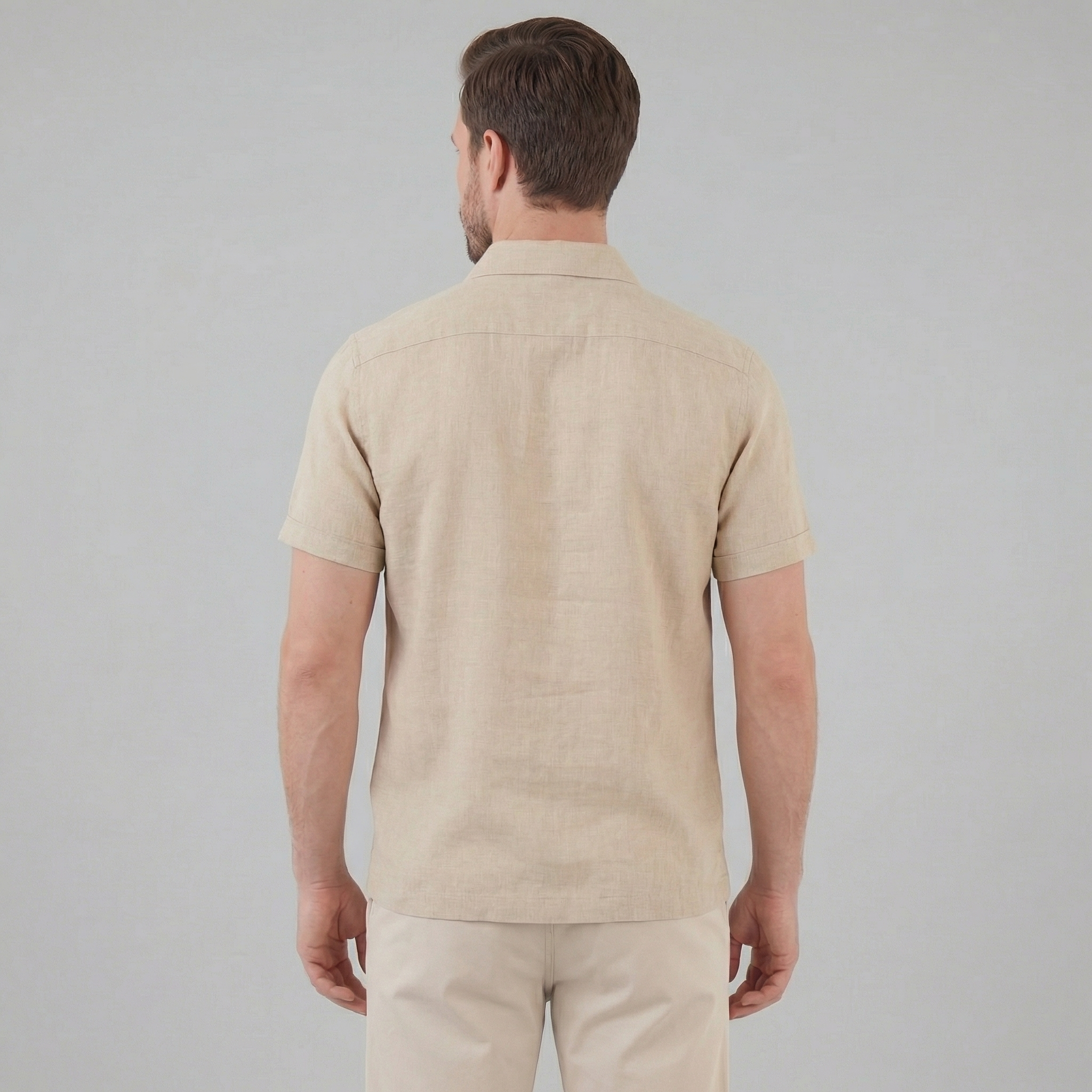 Men's short sleeve polo | relaxed summer t-shirt
