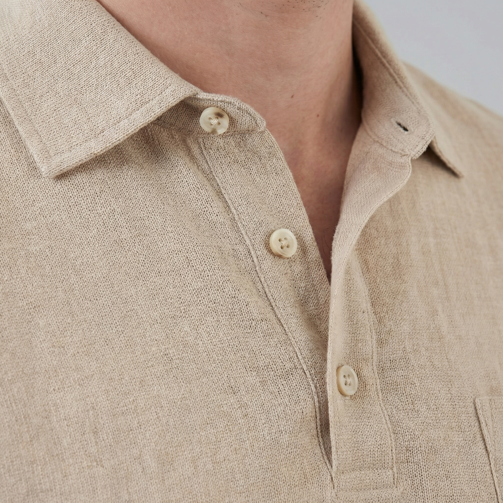 Men's short sleeve polo | relaxed summer t-shirt