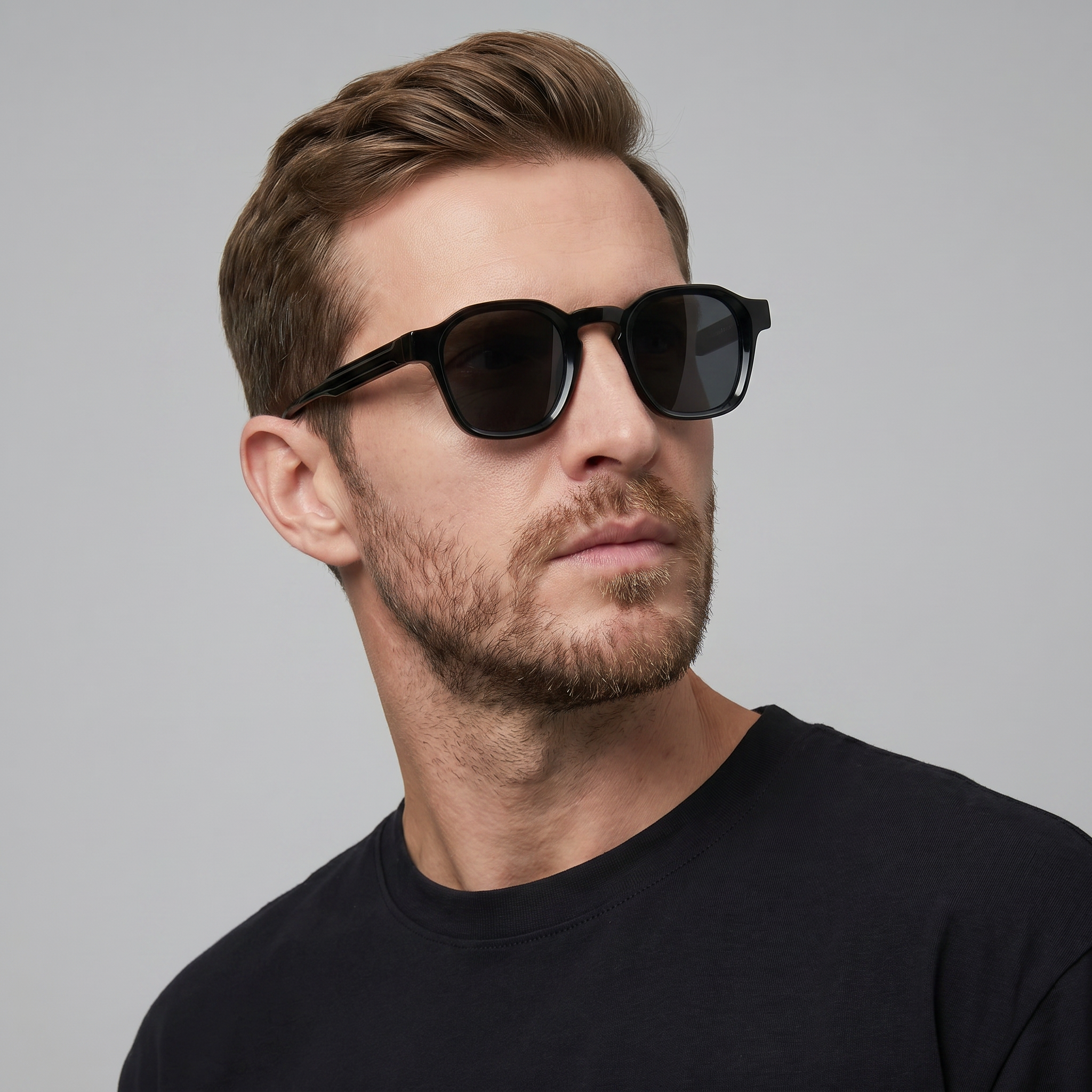 Gafas de sol hombre | montura cuadrada uso diario