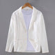 Men's Linen Blazer - Unstructured Summer Jacket