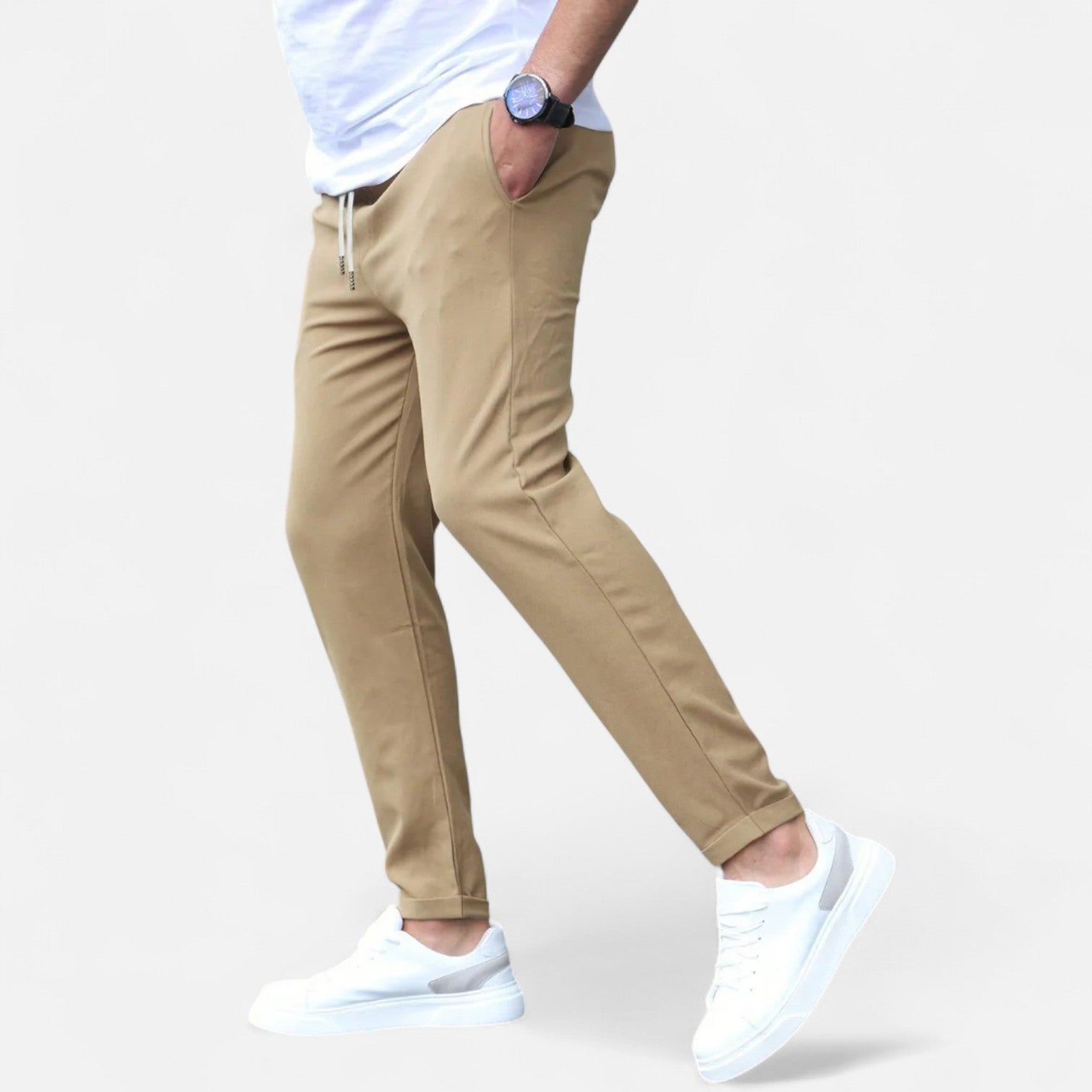 Eliaro Moda | Pánské elastické kalhoty – Dynamické pohodlí, sofistikovaný styl