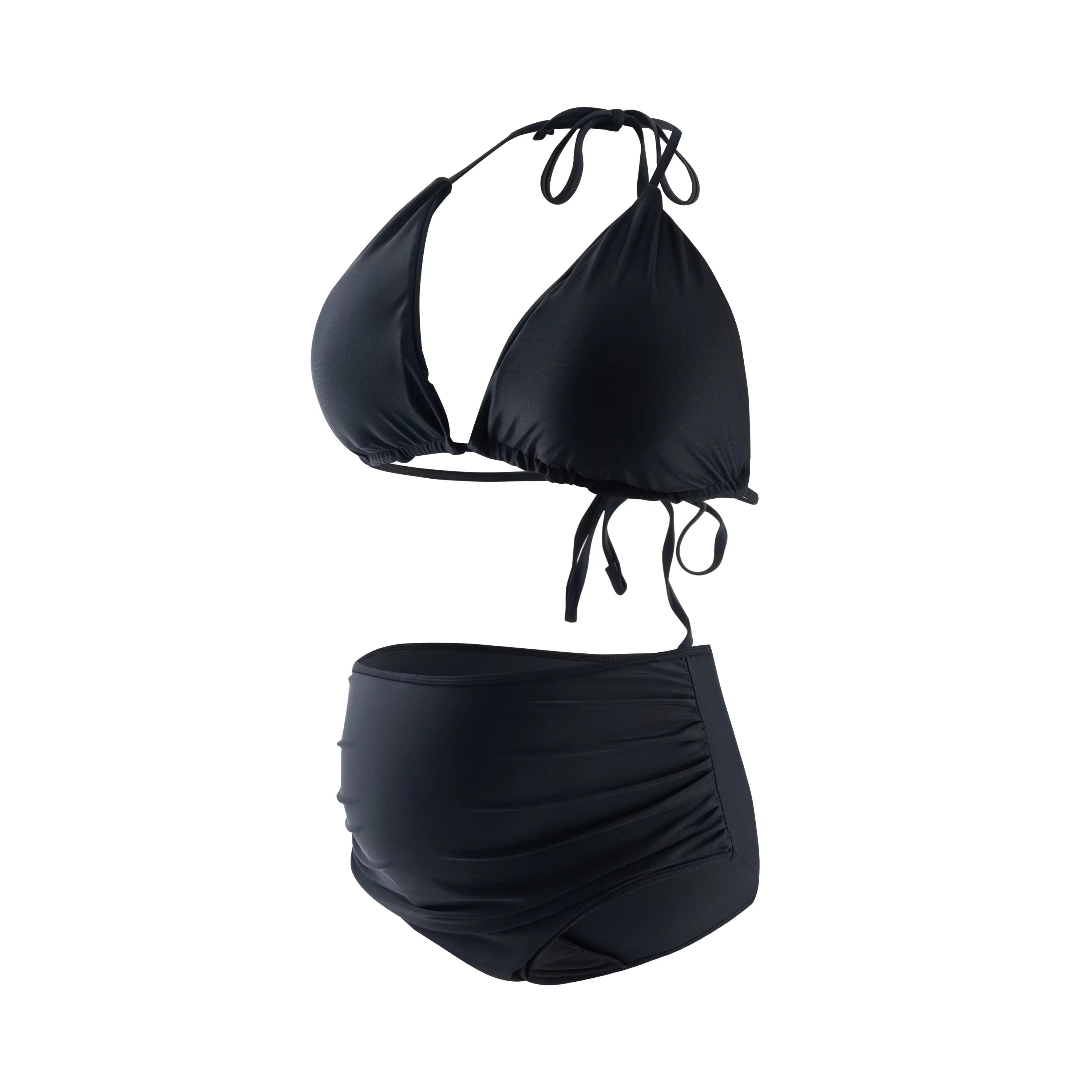 Maillot de bain menstruel pour femme à taille haute