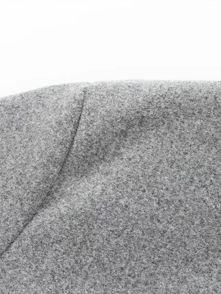 Veste Bomber Femme à Coupe Ample avec Fermeture Éclair Frontale