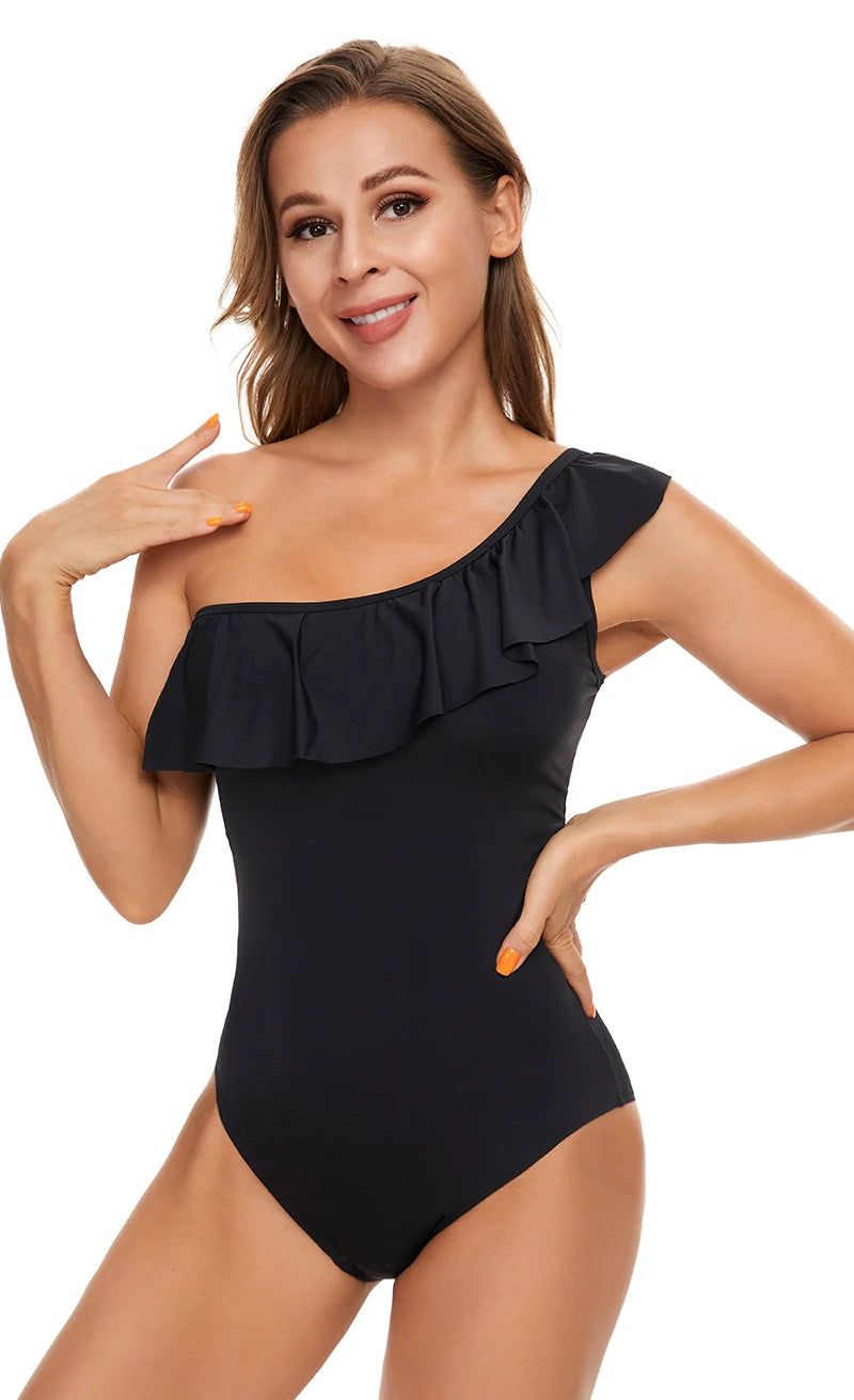 Maillot de bain menstruel pour femme à taille haute