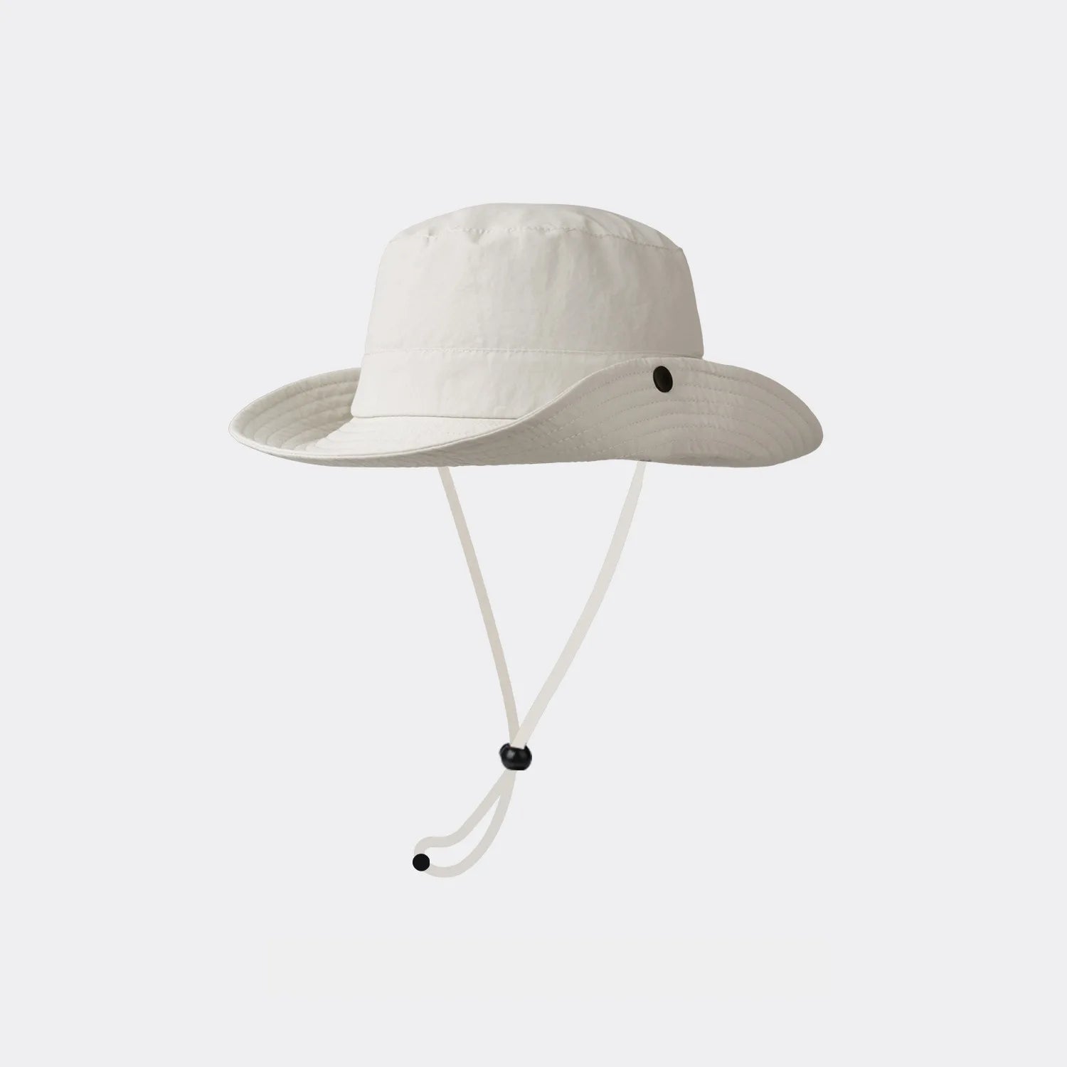 Sombrero bucket hat impermeable de sol ajustable con cordón y malla transpirable