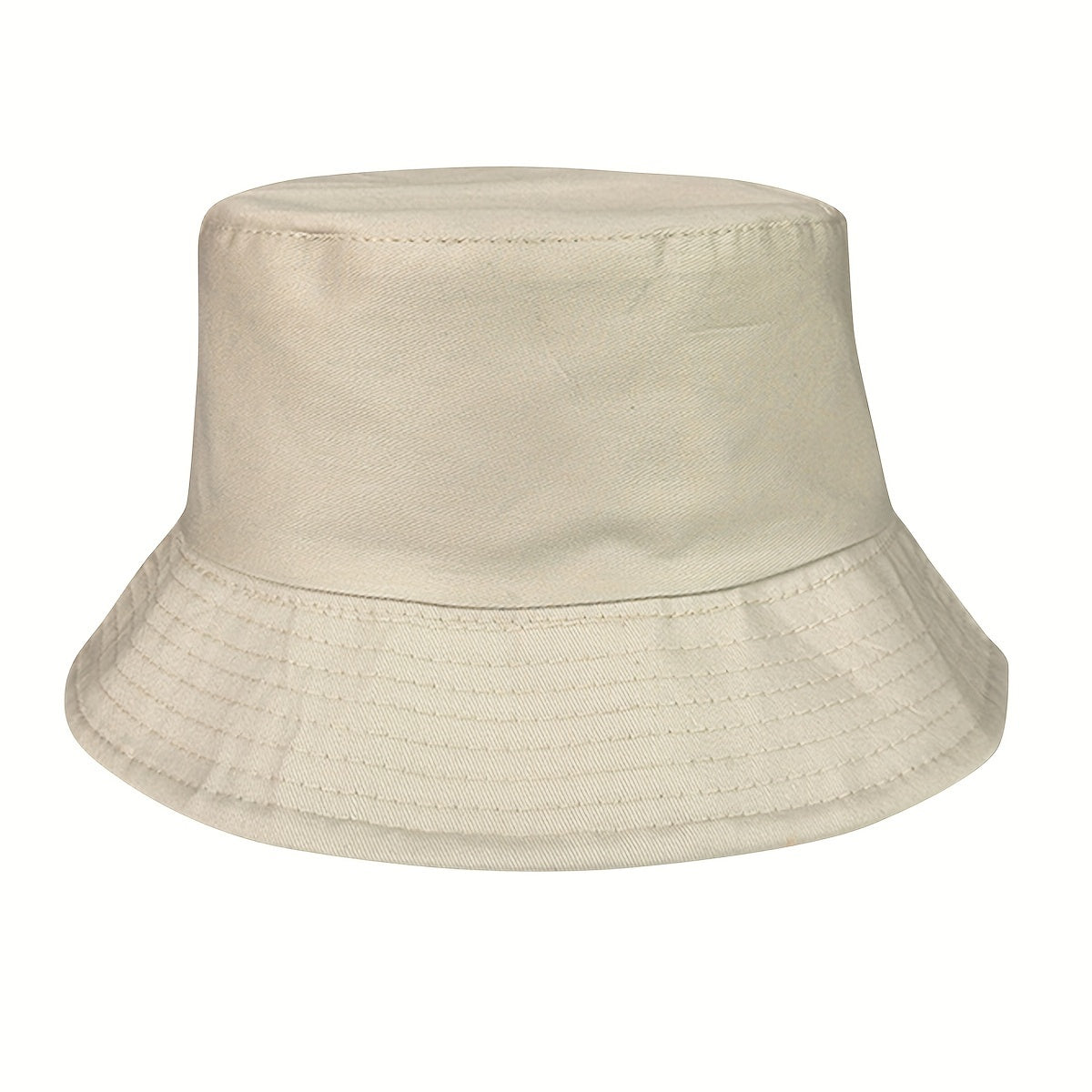 Gorro de pescador unisex - ala pespunteada rígida - estilo urbano casual