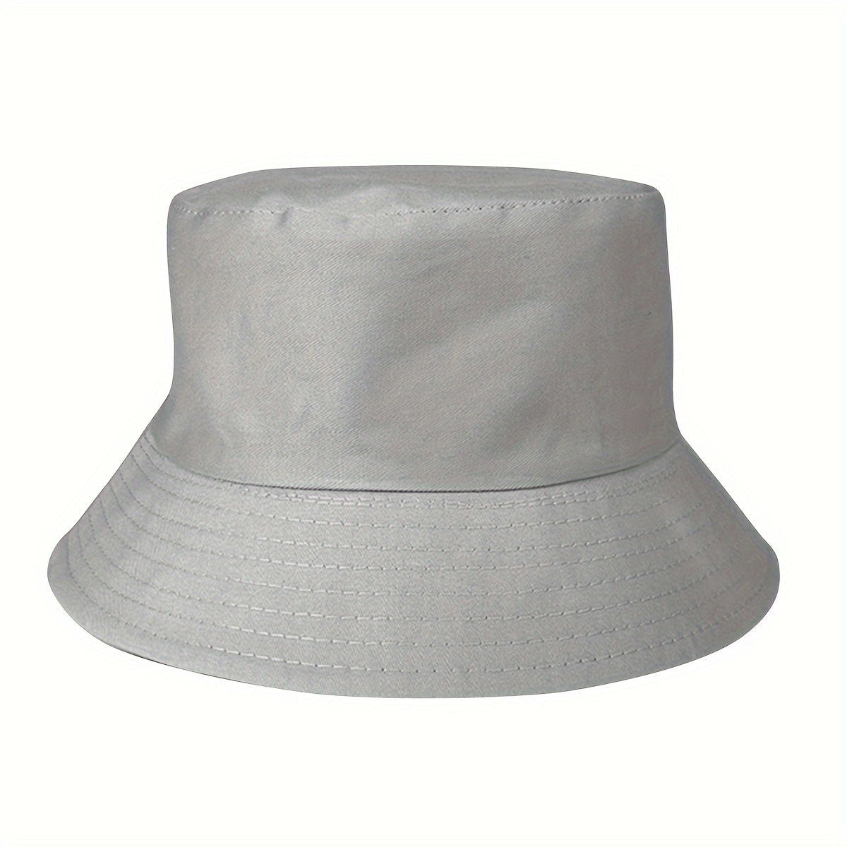 Gorro de pescador unisex - ala pespunteada rígida - estilo urbano casual