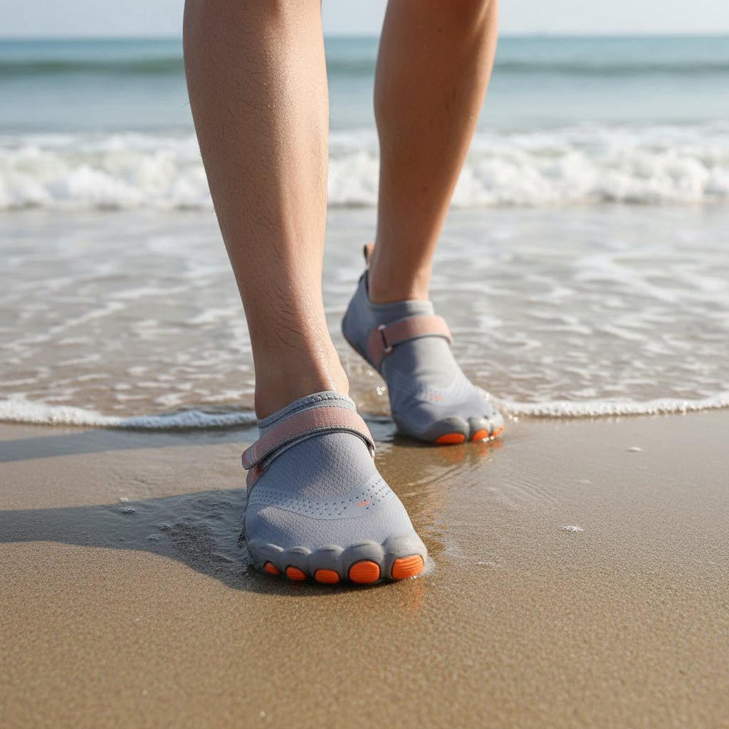 Pantofi de apă unisex - design cu senzație de mers desculț - încălțăminte pentru plajă și drumeții
