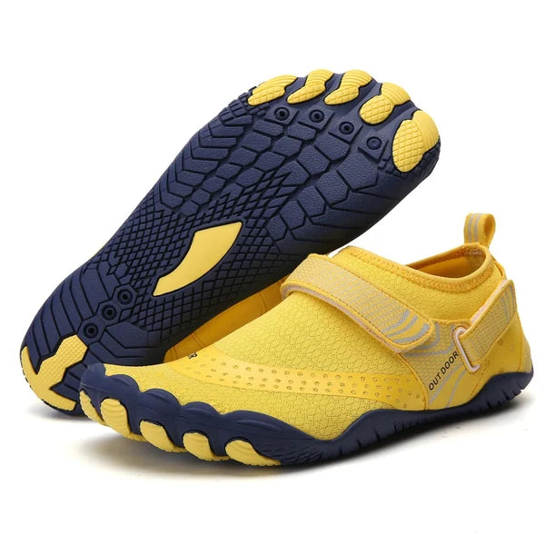 Zapatillas acuáticas unisex - suela de marcha natural - calzado playa senderismo