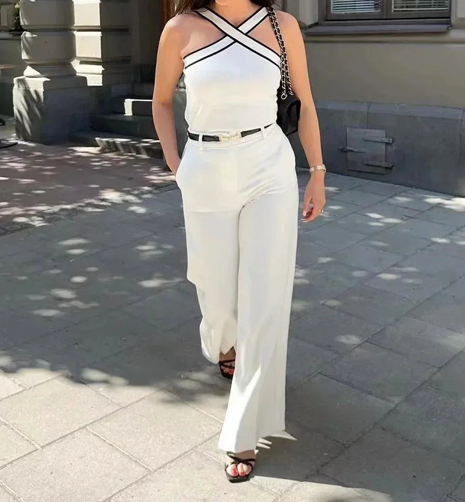 Top halter damă | bretele încrucișate pentru uz zilnic