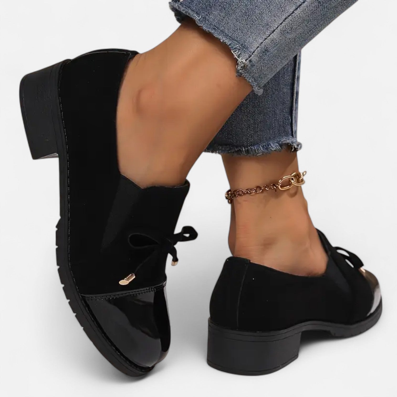 Eliaro Moda | Mocassins Rétro à Nœud Femme