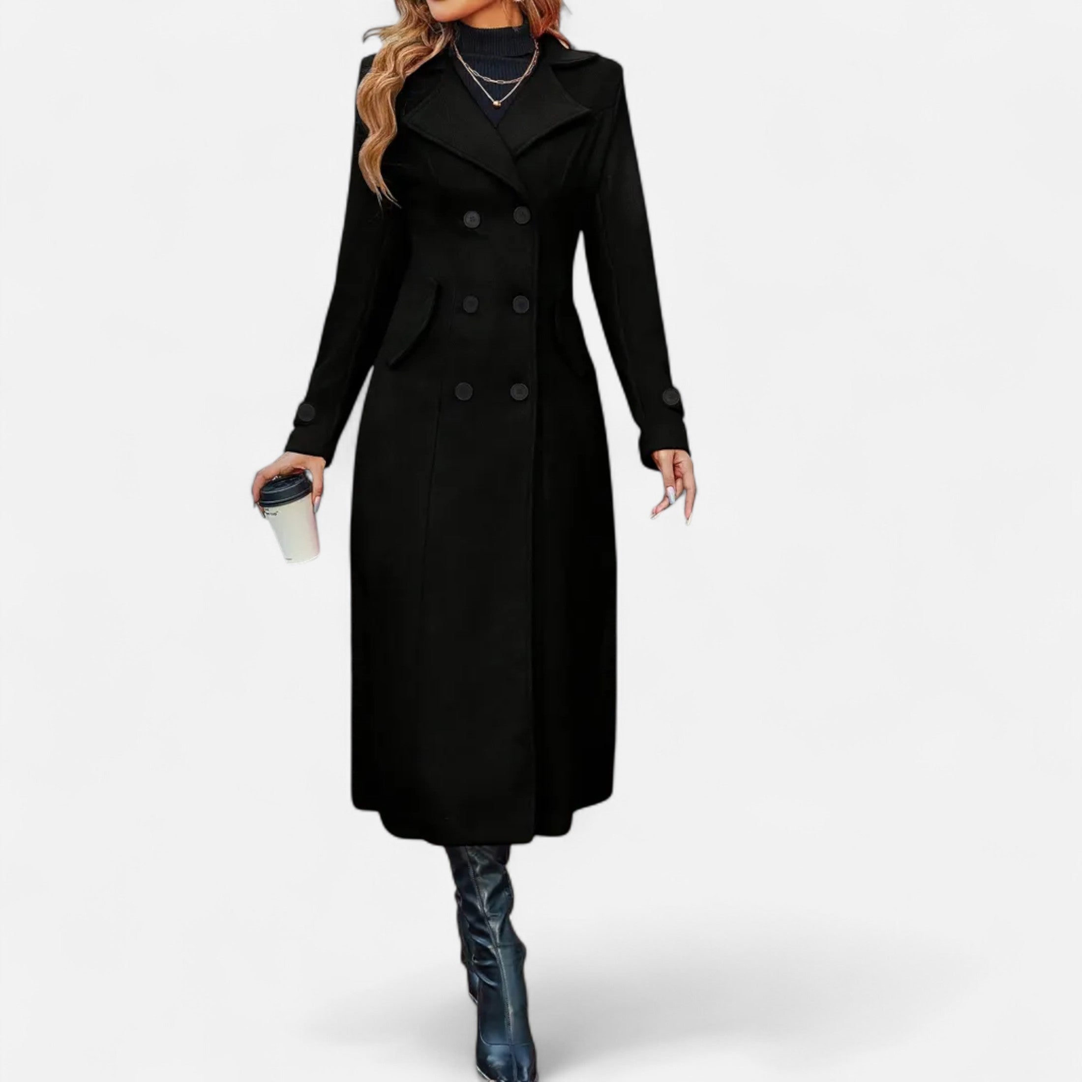 Eliaro Moda | Abrigo Largo de Invierno para Mujer