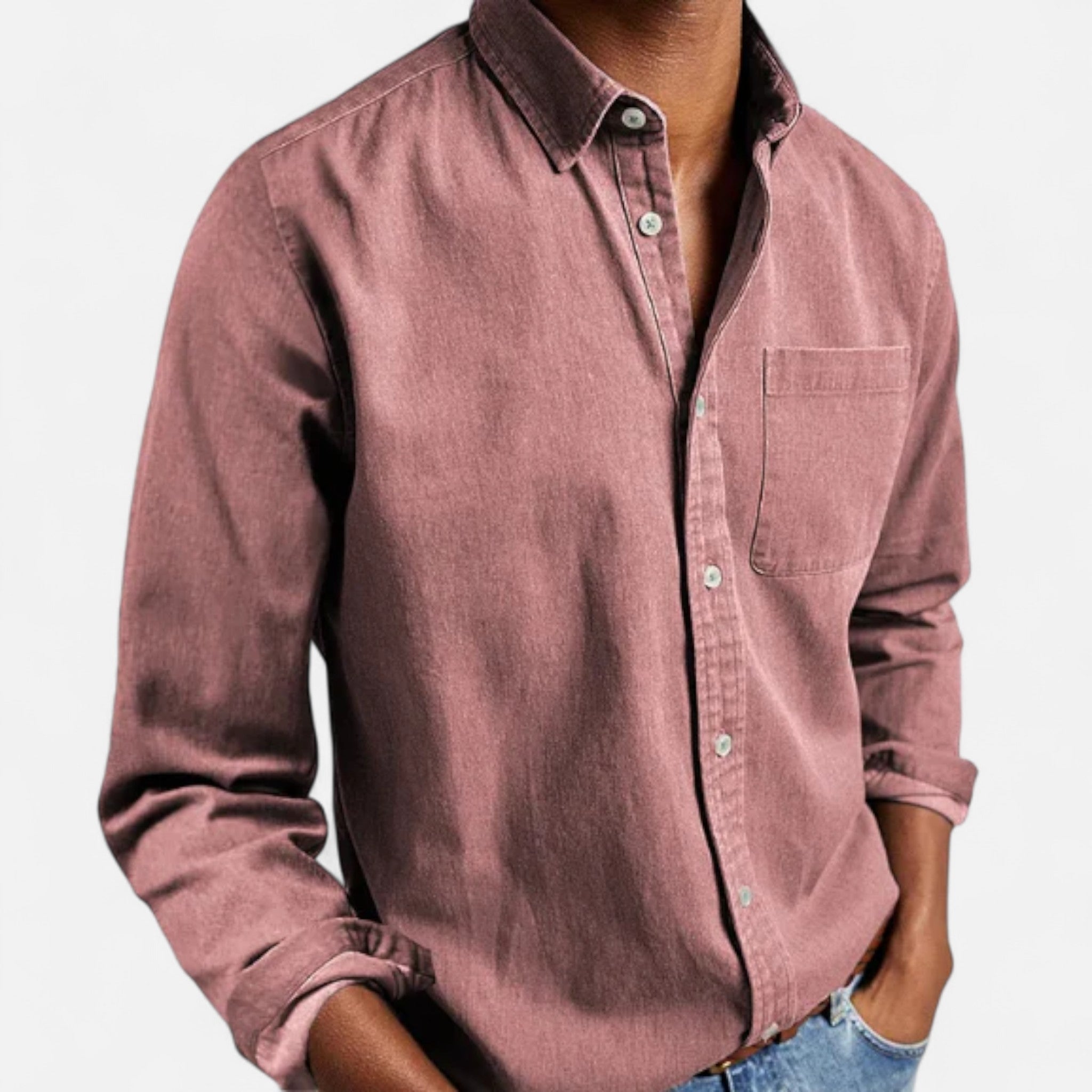 Eliaro Moda | Chemise Denim Homme Coton Premium Style Classique