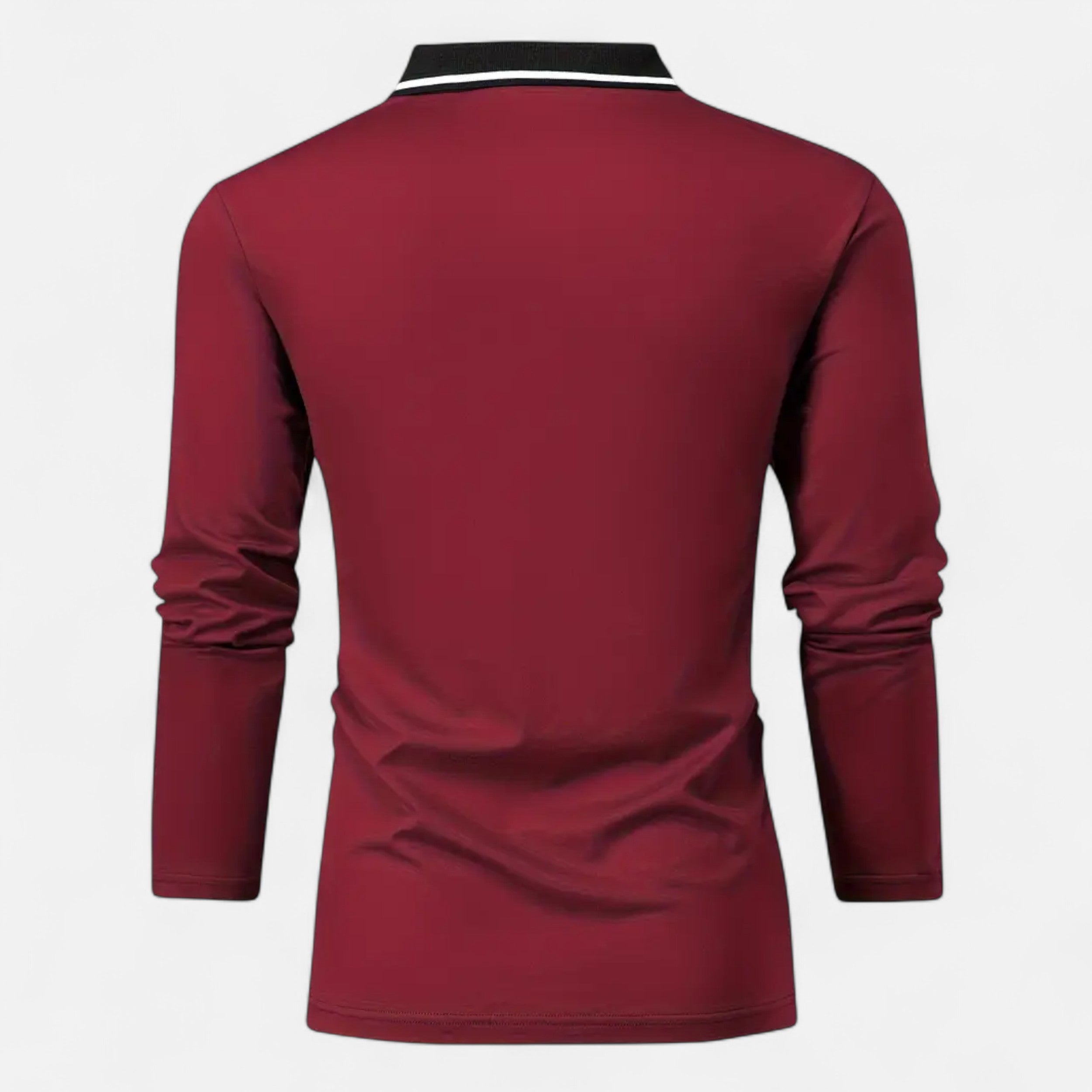 Eliaro Moda | Polo Homme Manches Longues Style Rugby Décontracté