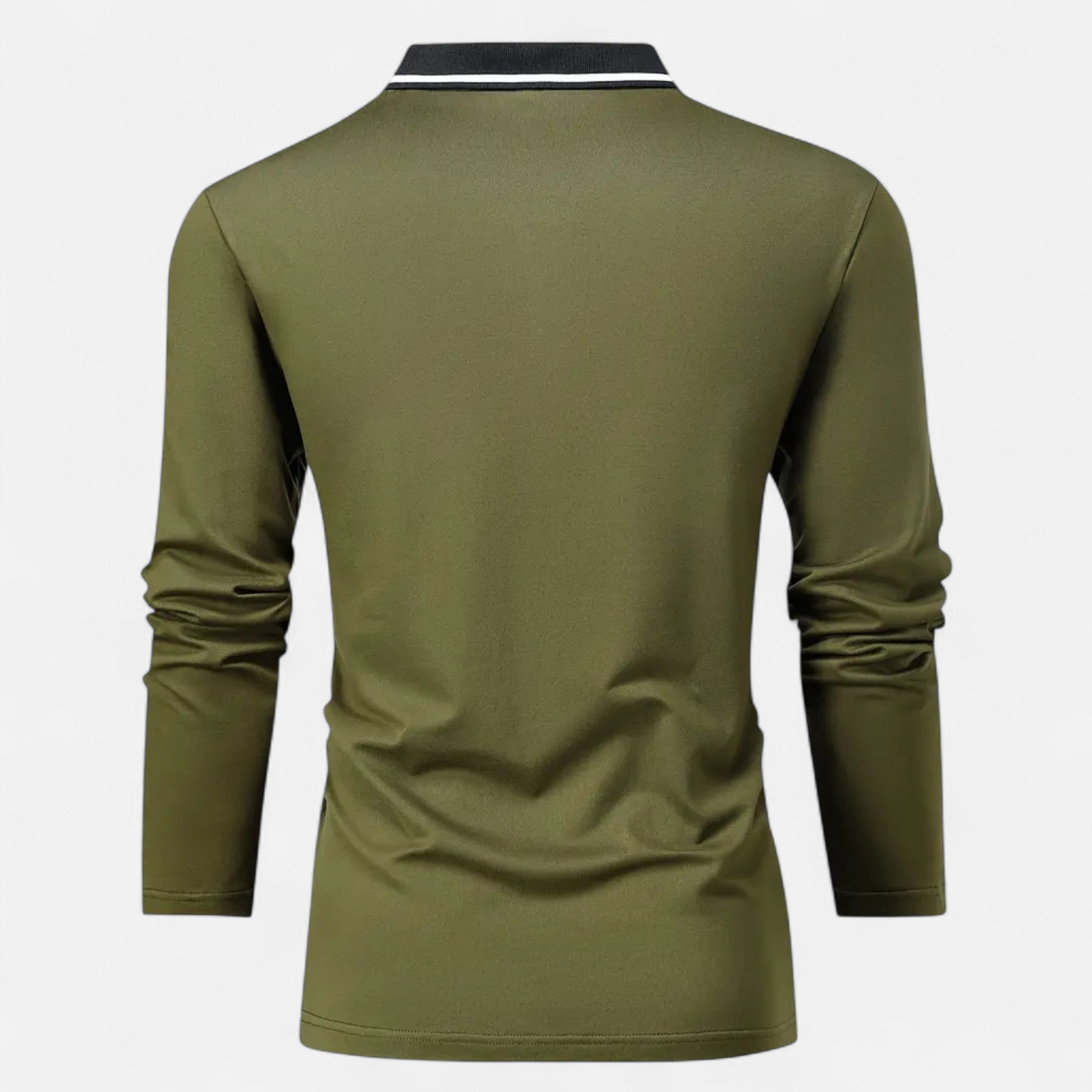 Eliaro Moda | Polo Homme Manches Longues Style Rugby Décontracté