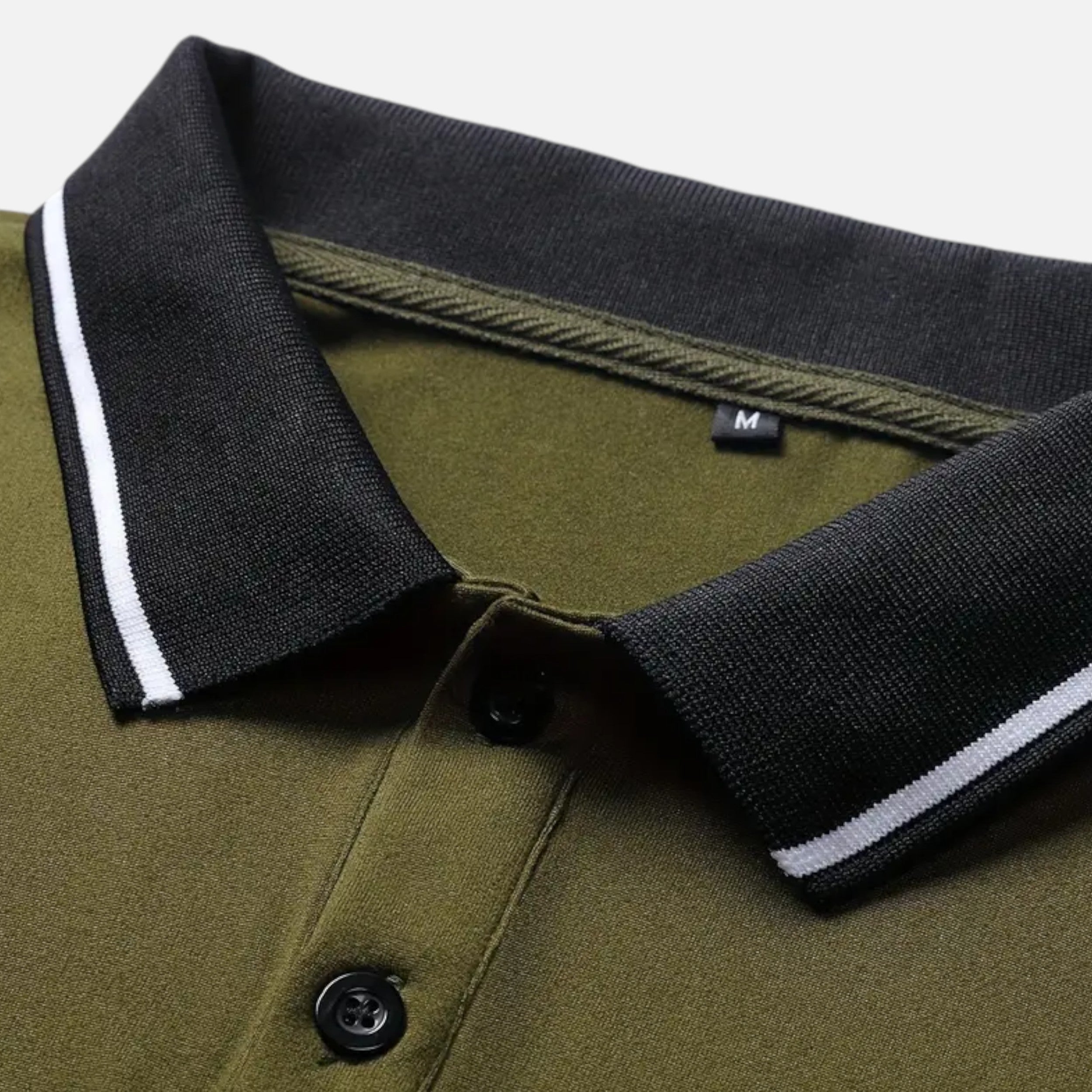 Eliaro Moda | Polo Homme Manches Longues Style Rugby Décontracté