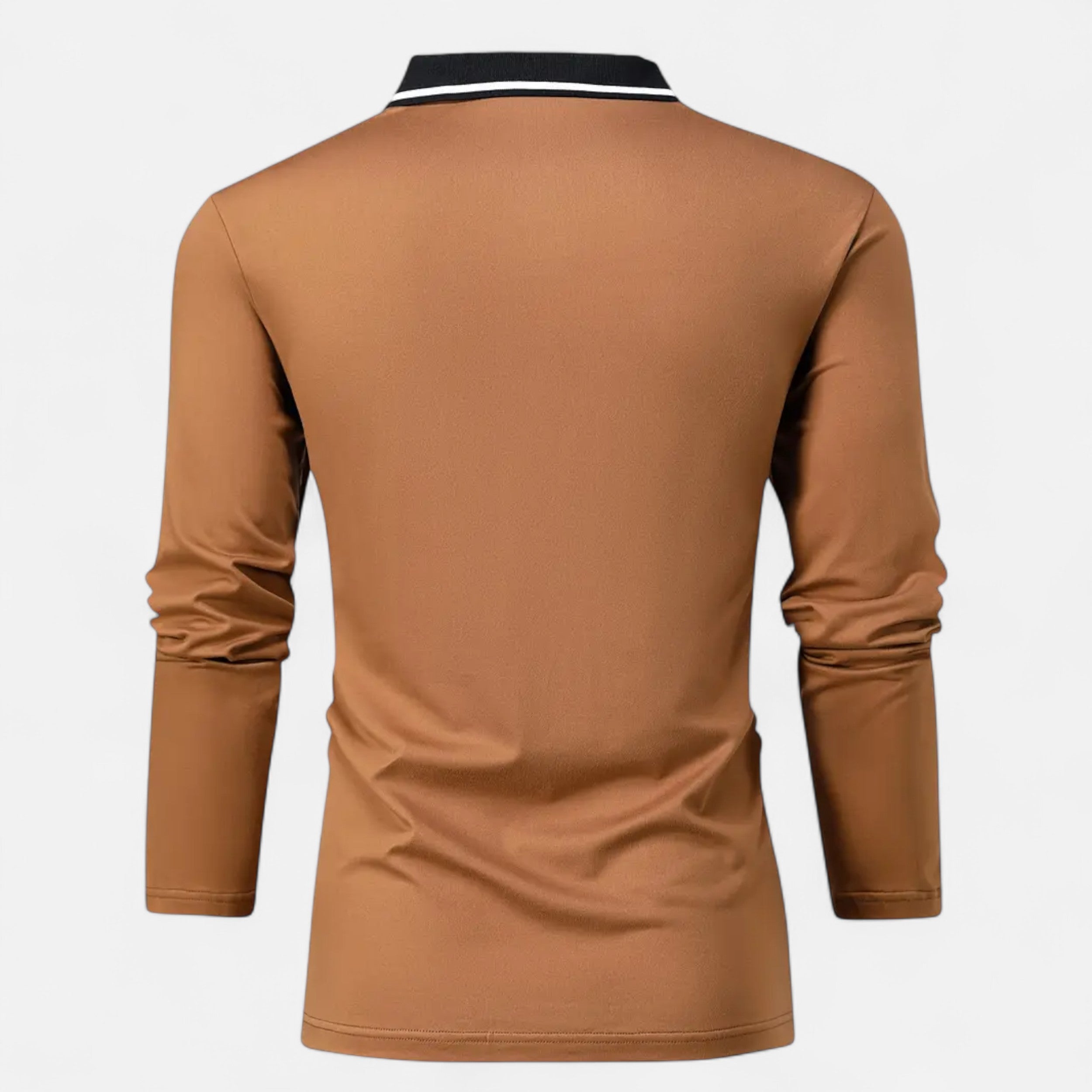 Eliaro Moda | Polo Homme Manches Longues Style Rugby Décontracté