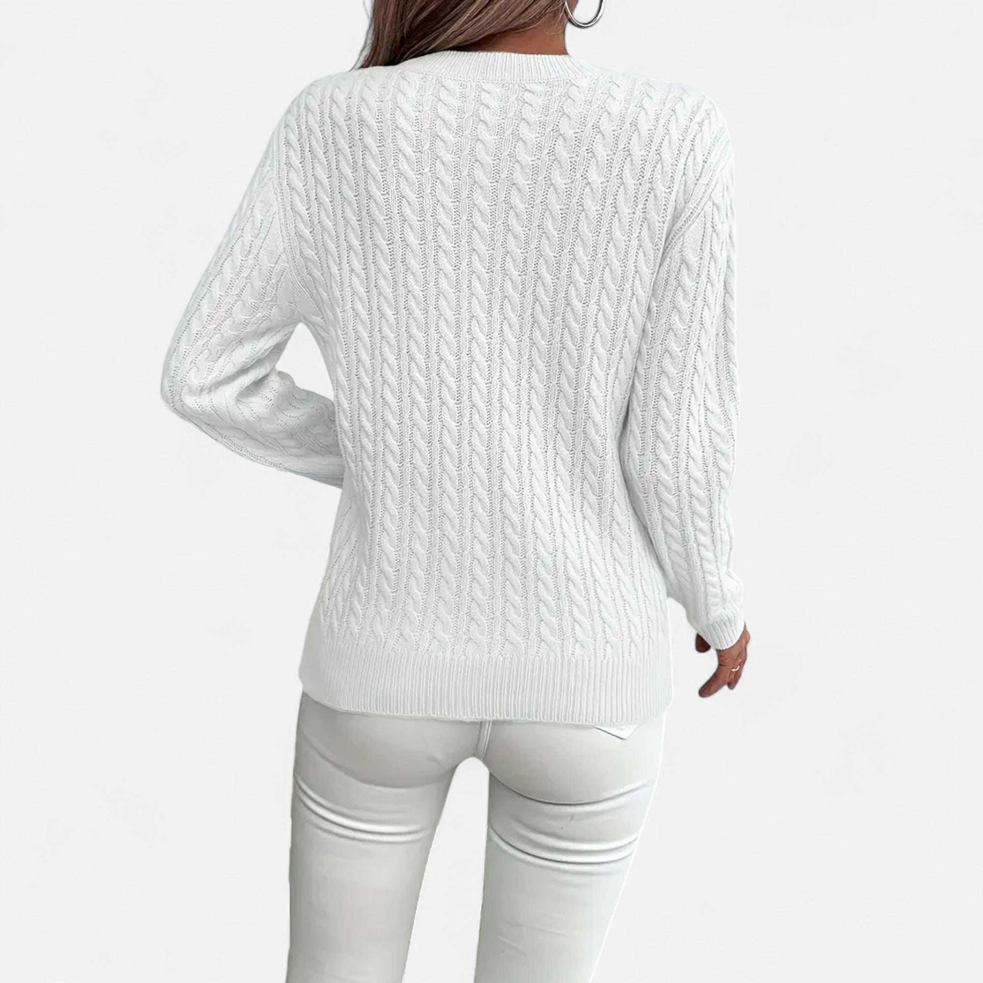 Eliaro Moda | Pull Hiver Acrylique Silhouette Classique