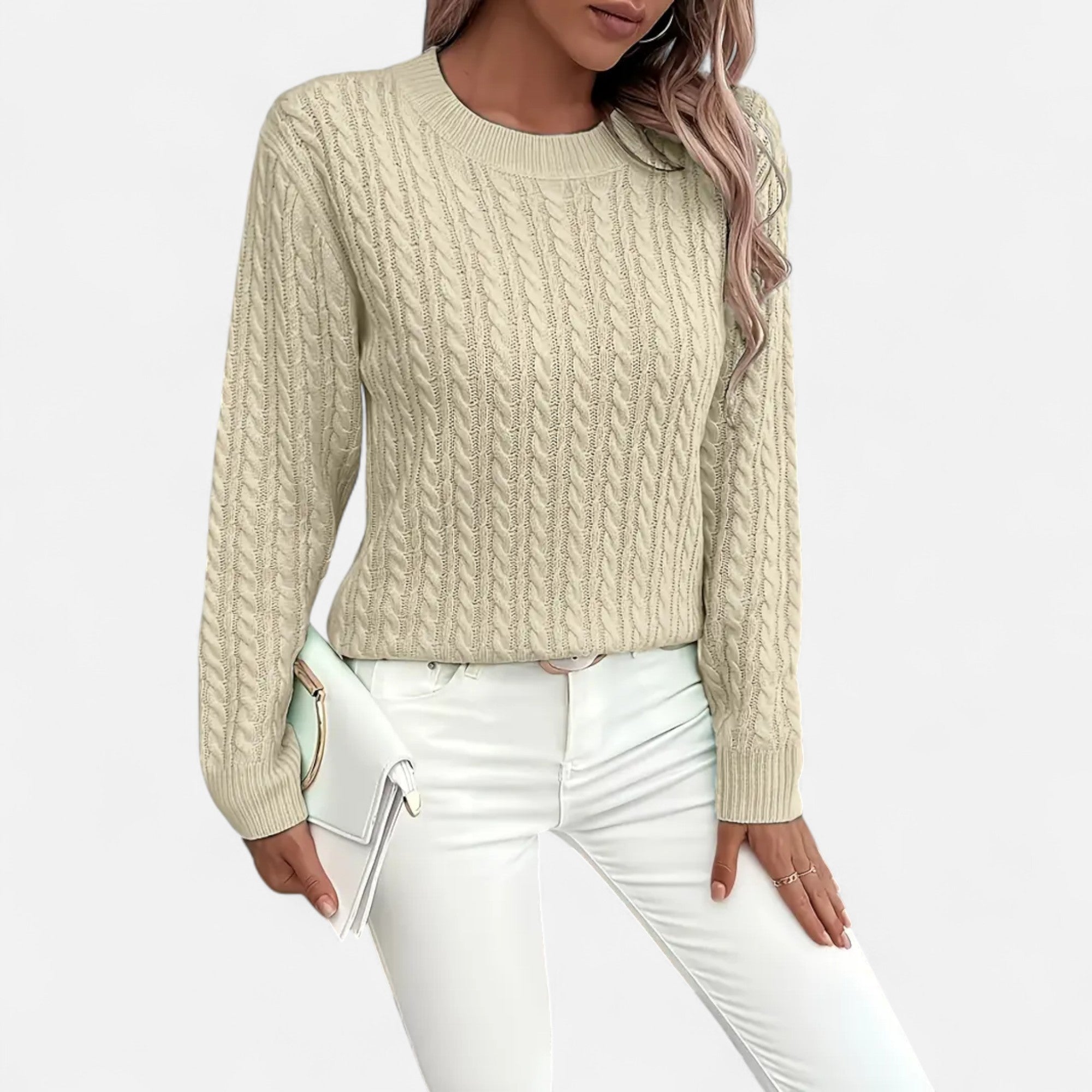 Eliaro Moda | Pull Hiver Acrylique Silhouette Classique