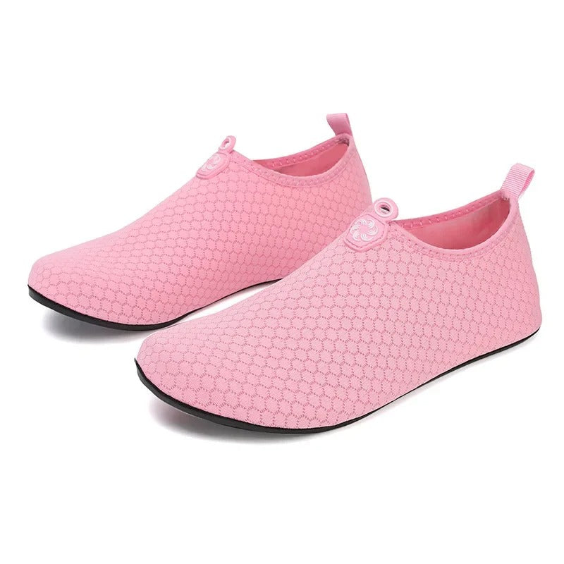 Zapatillas acuáticas unisex - suela elástica de goma - calzado playa piscina
