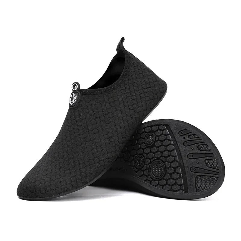 Zapatillas acuáticas unisex - suela elástica de goma - calzado playa piscina